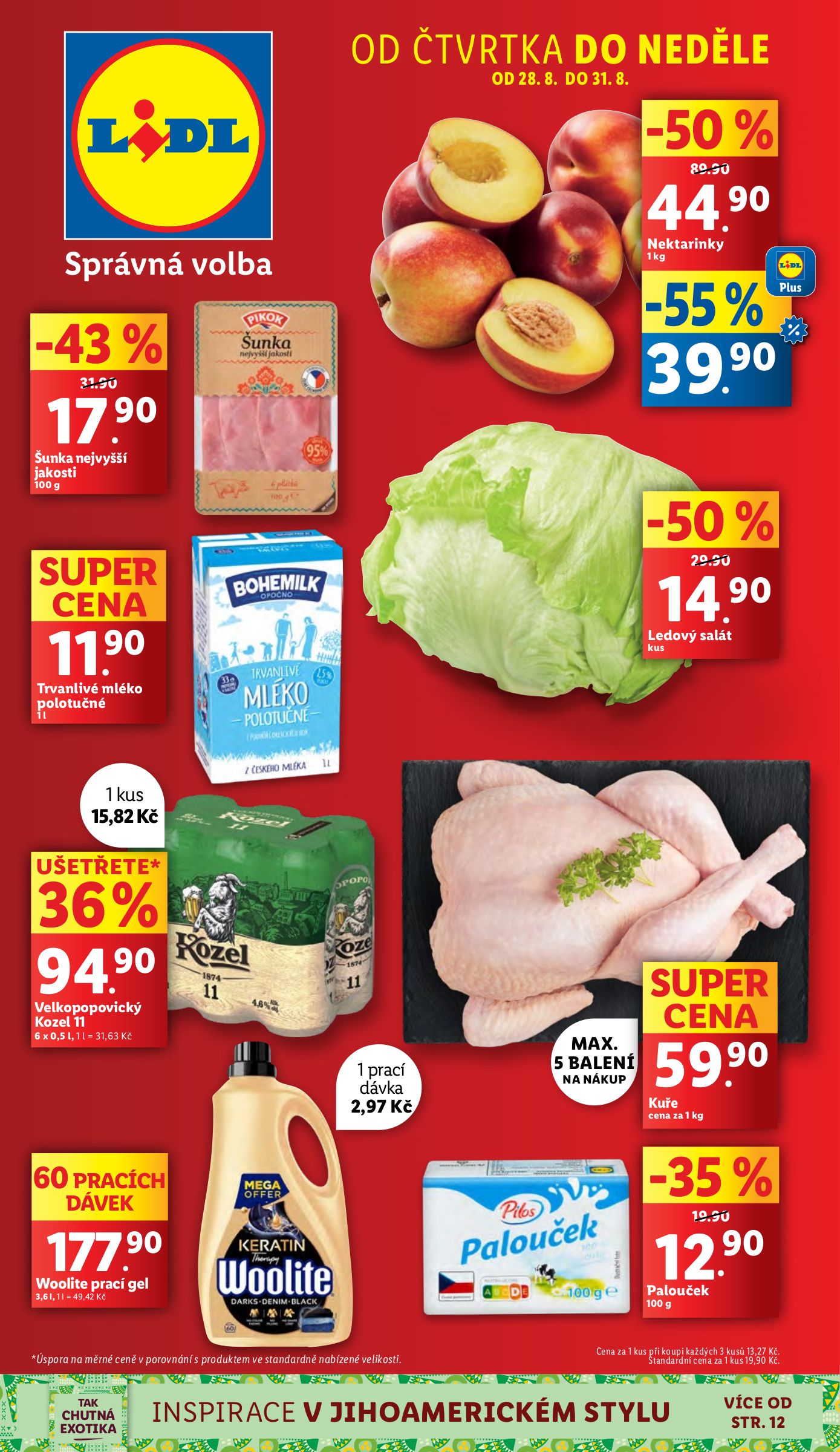 lidl - Leták Lidl od 28.08. do 31.08.