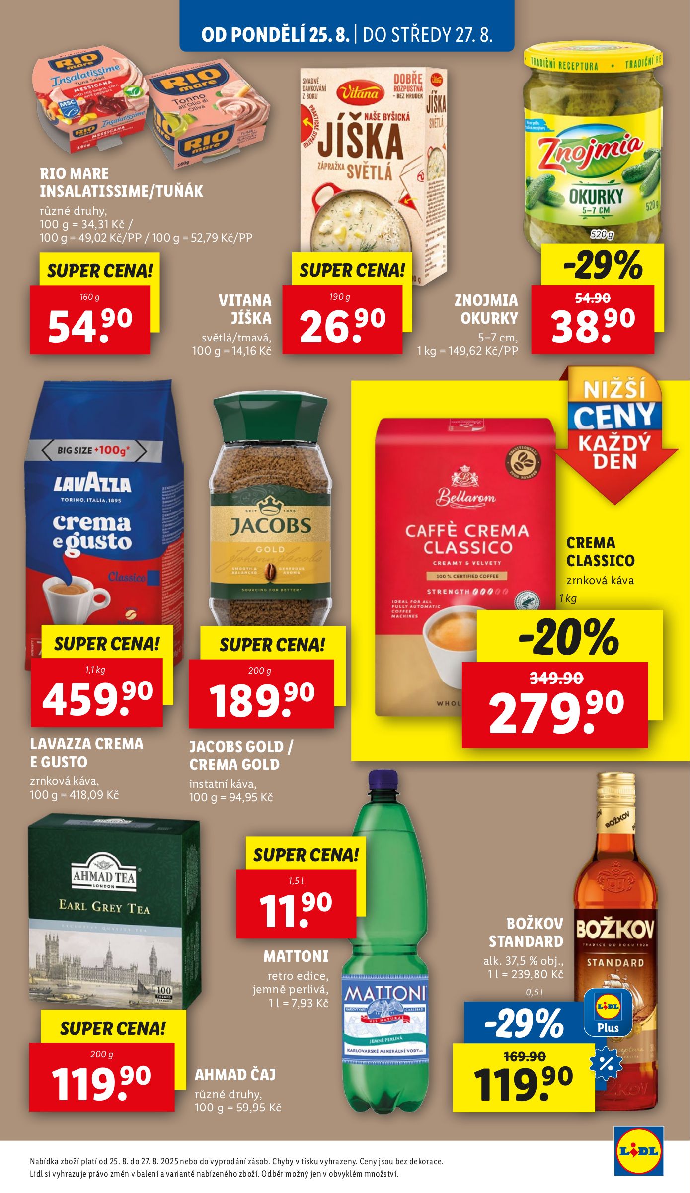 lidl - Leták Lidl od 25.08. do 27.08. - page: 25 lidl - Leták Lidl od 25.08. do 27.08. - page: 25