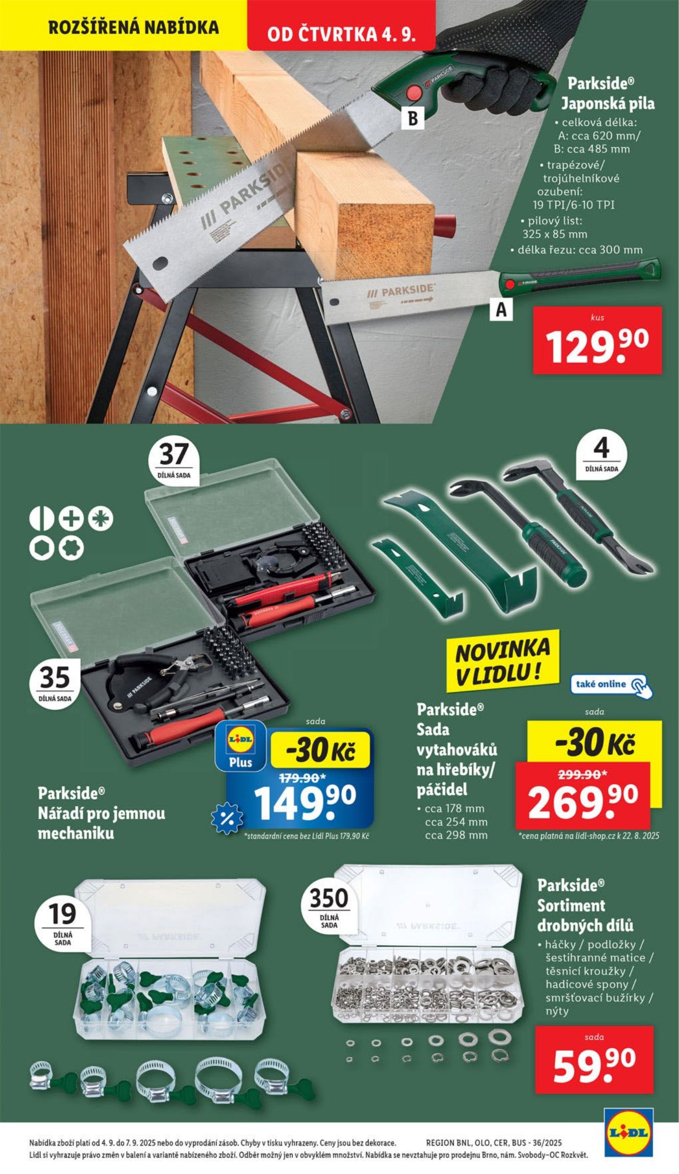 lidl - Leták Lidl - Spotřební zboží od 01.09. do 07.09. - page: 29 lidl - Leták Lidl - Spotřební zboží od 01.09. do 07.09. - page: 29