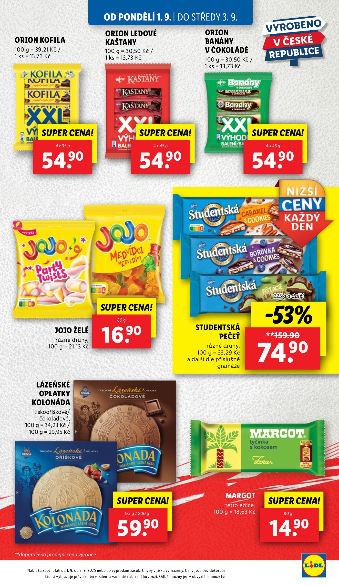 lidl - Leták Lidl od 01.09. do 03.09. - page: 23 lidl - Leták Lidl od 01.09. do 03.09. - page: 23