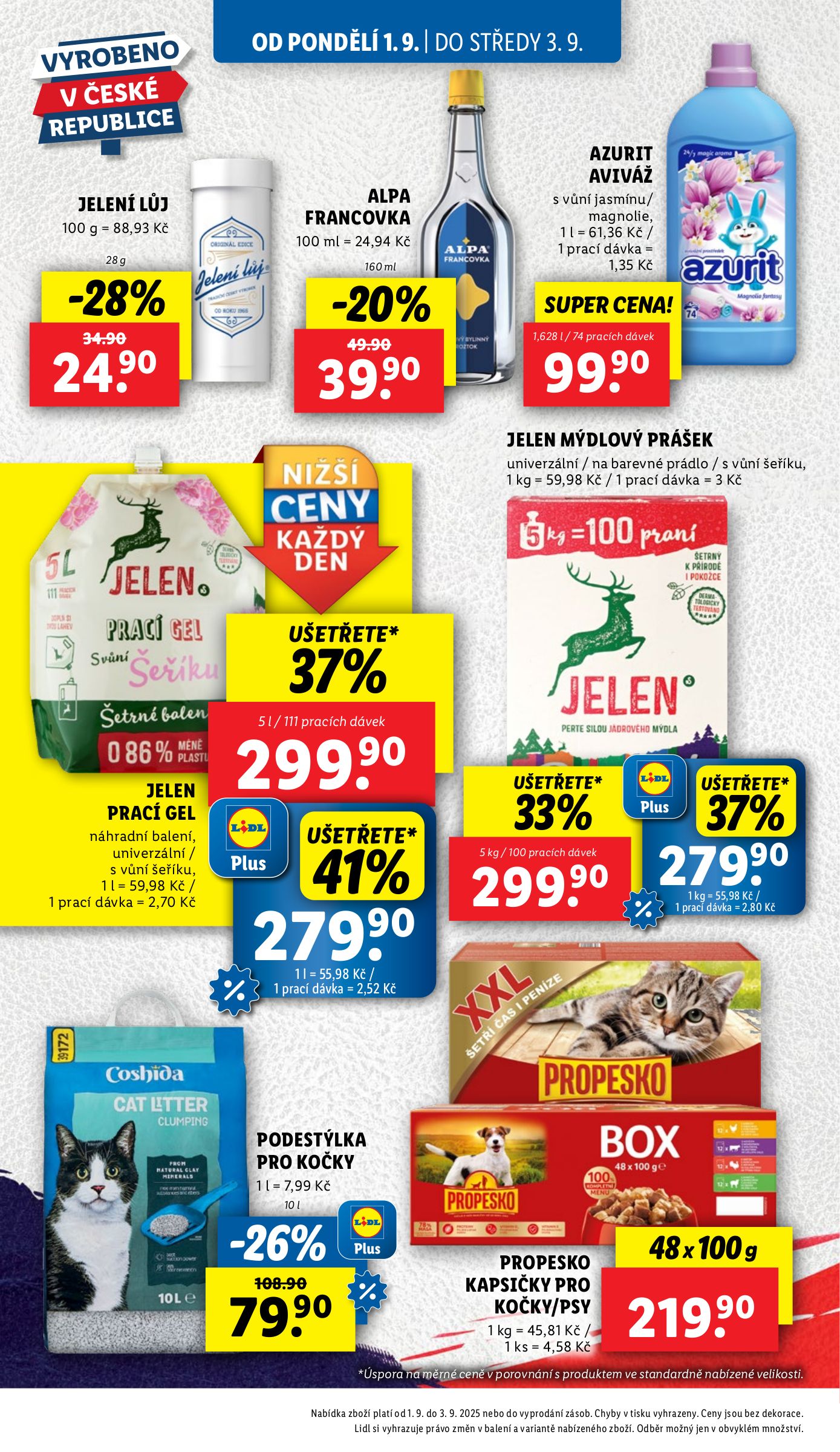 lidl - Leták Lidl od 01.09. do 03.09. - page: 26 lidl - Leták Lidl od 01.09. do 03.09. - page: 26