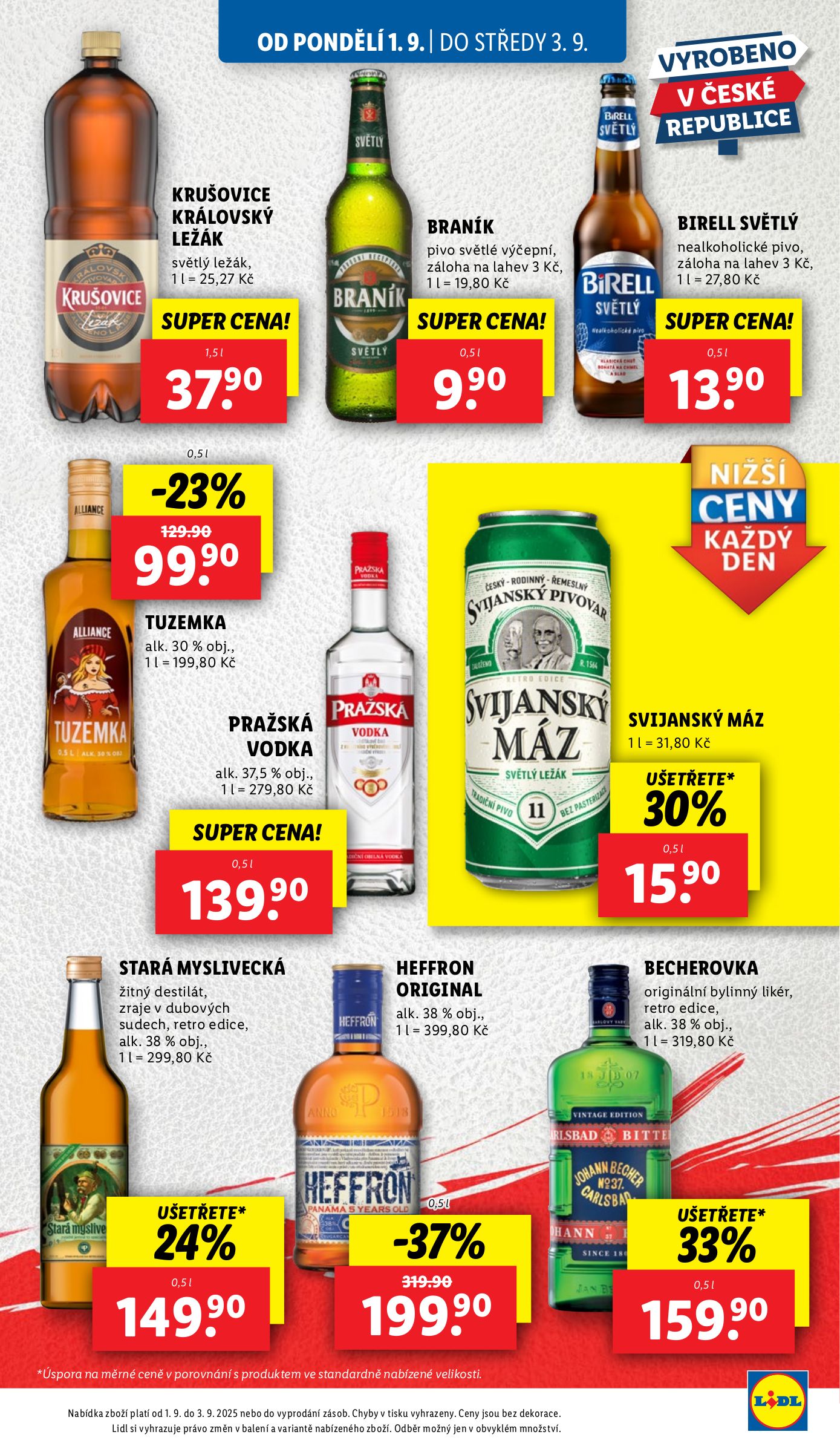 lidl - Leták Lidl od 01.09. do 03.09. - page: 25 lidl - Leták Lidl od 01.09. do 03.09. - page: 25