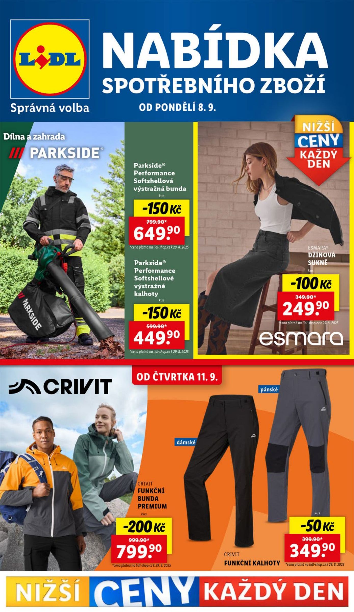 lidl - Leták Lidl - Spotřební zboží od 08.09. do 14.09.