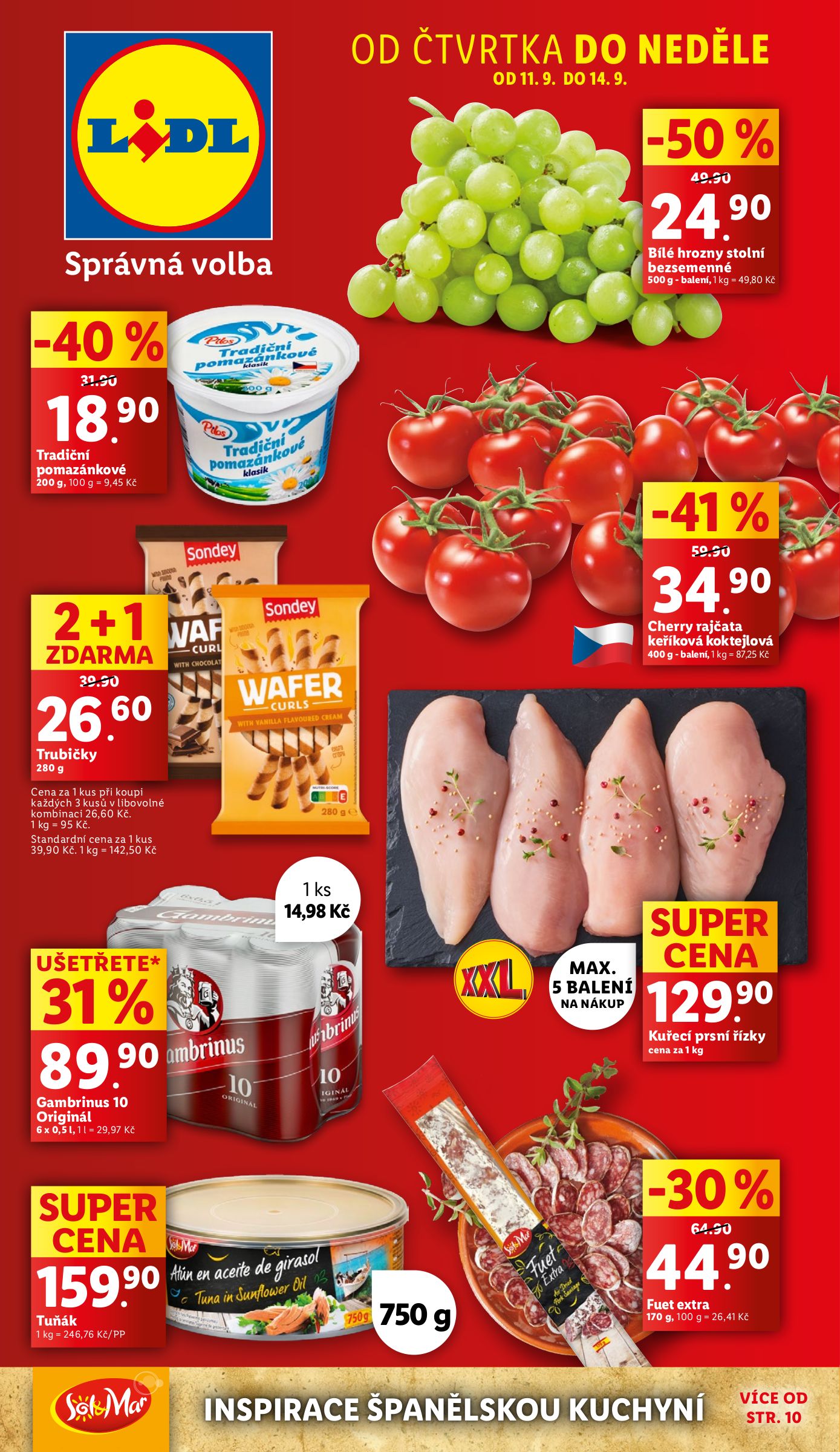 lidl - Leták Lidl od 11.09. do 14.09. - page: 1 lidl - Leták Lidl od 11.09. do 14.09. - page: 1
