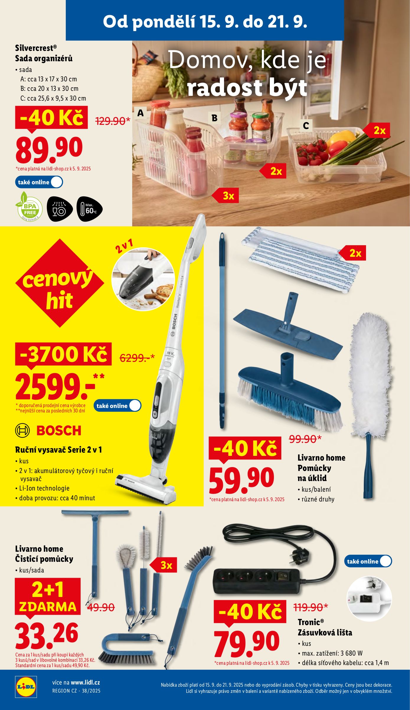lidl - Leták Lidl - Spotřební zboží od 15.09. do 21.09. - page: 8