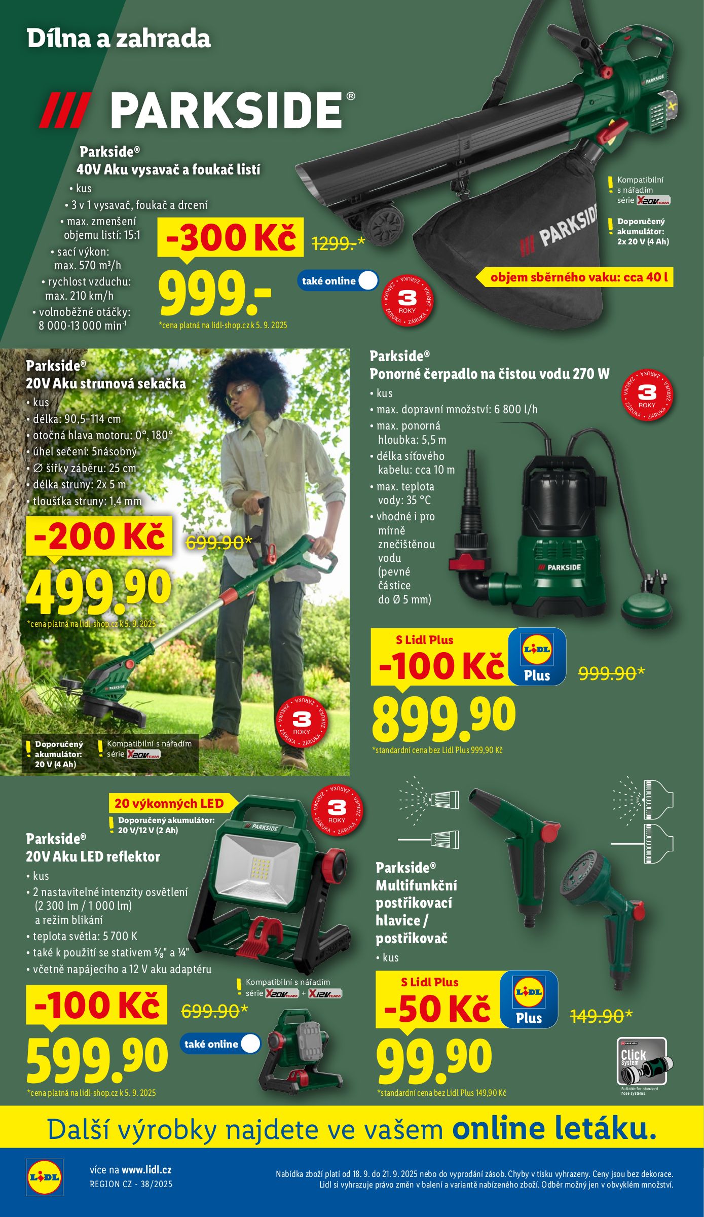 lidl - Leták Lidl od 18.09. do 21.09. - page: 36 lidl - Leták Lidl od 18.09. do 21.09. - page: 36