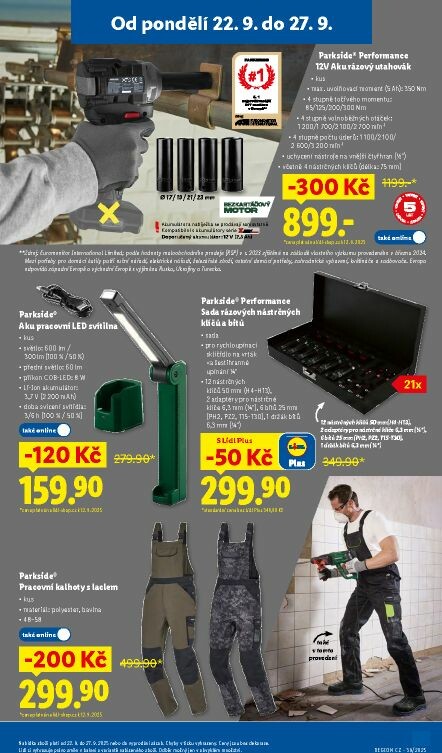 lidl - Leták Lidl - Spotřební zboží od 22.09. do 27.09. - page: 9