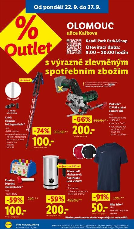 lidl - Leták Lidl - Spotřební zboží od 22.09. do 27.09. - page: 3