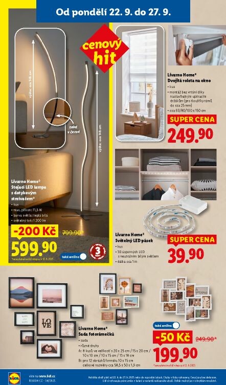 lidl - Leták Lidl - Spotřební zboží od 22.09. do 27.09. - page: 14