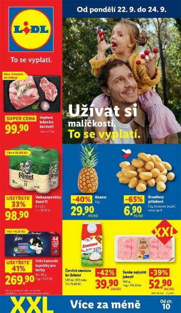 lidl - Leták Lidl od 22.09. do 24.09.