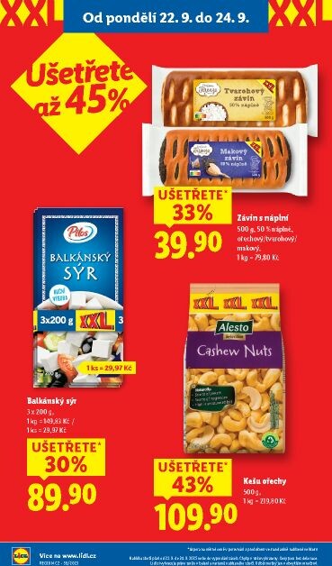lidl - Leták Lidl od 22.09. do 24.09. - page: 2