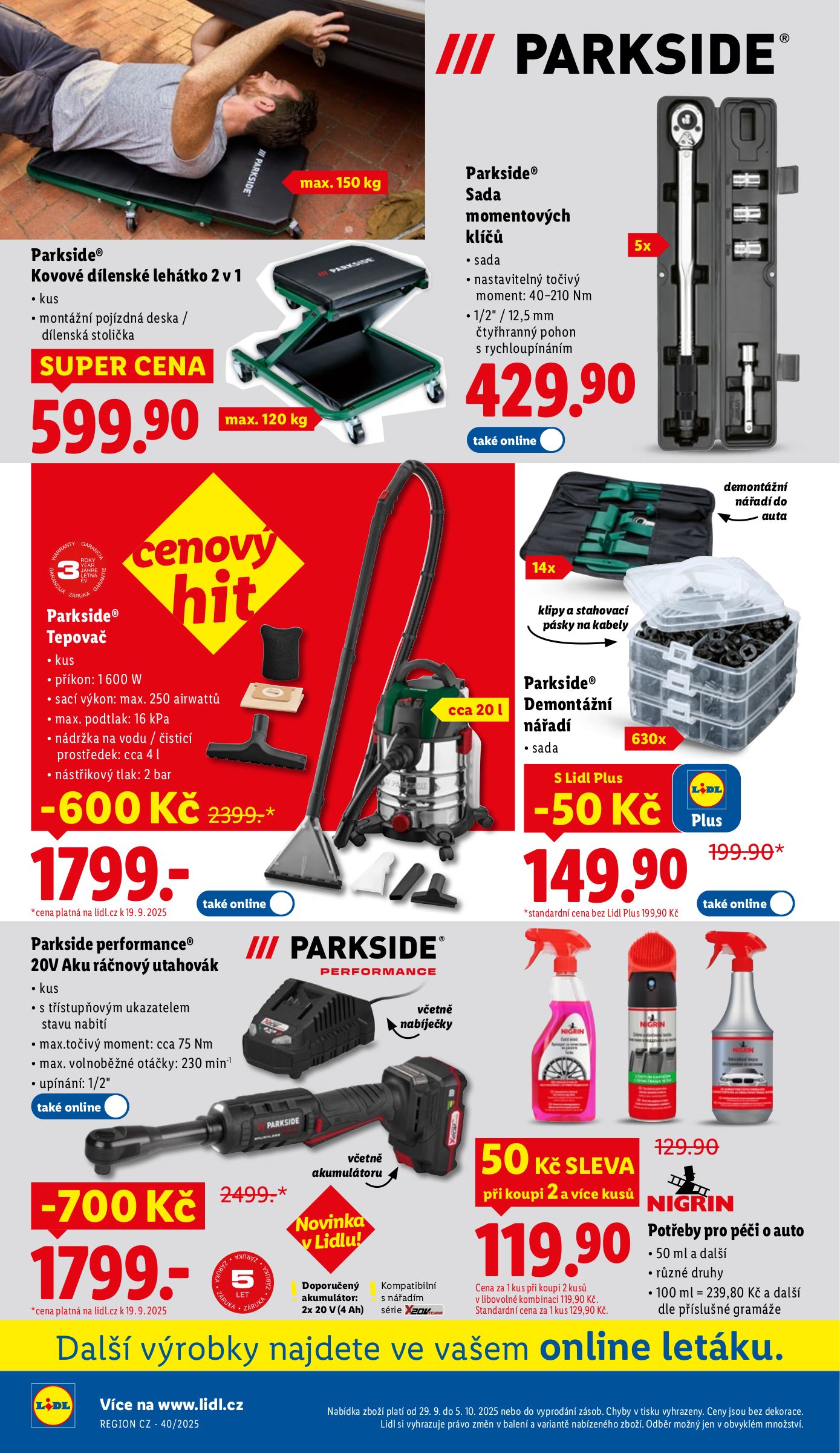 lidl - Leták Lidl - Spotřební zboží od 29.09. do 05.10. - page: 6