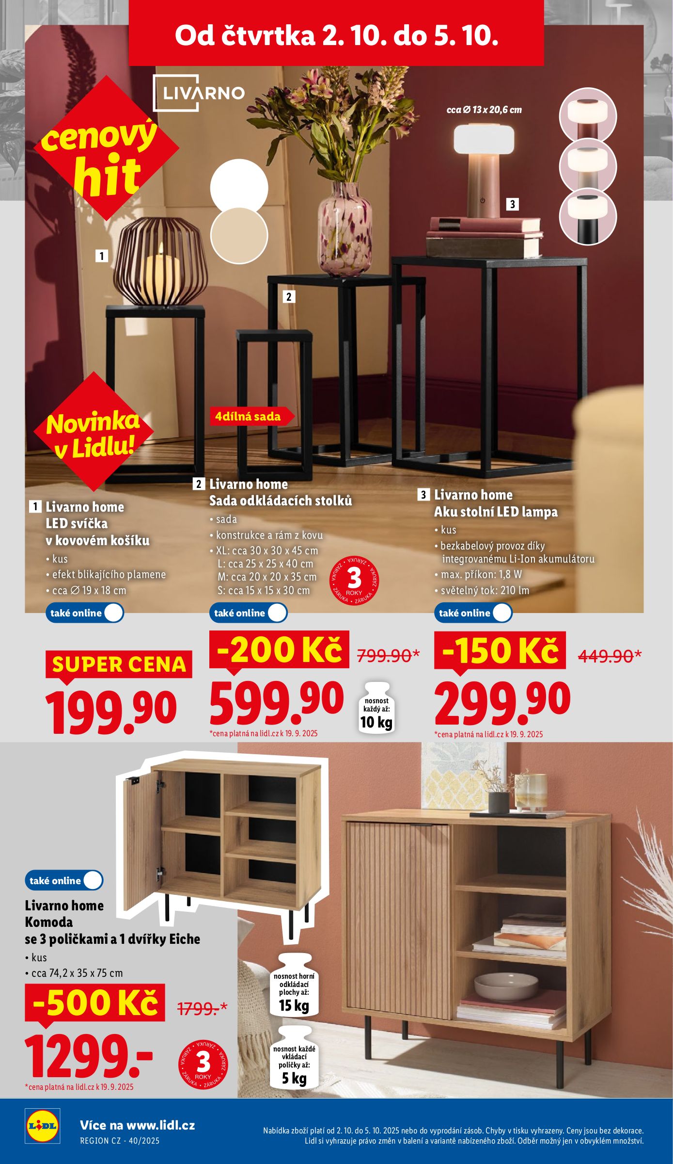 lidl - Leták Lidl - Spotřební zboží od 29.09. do 05.10. - page: 28