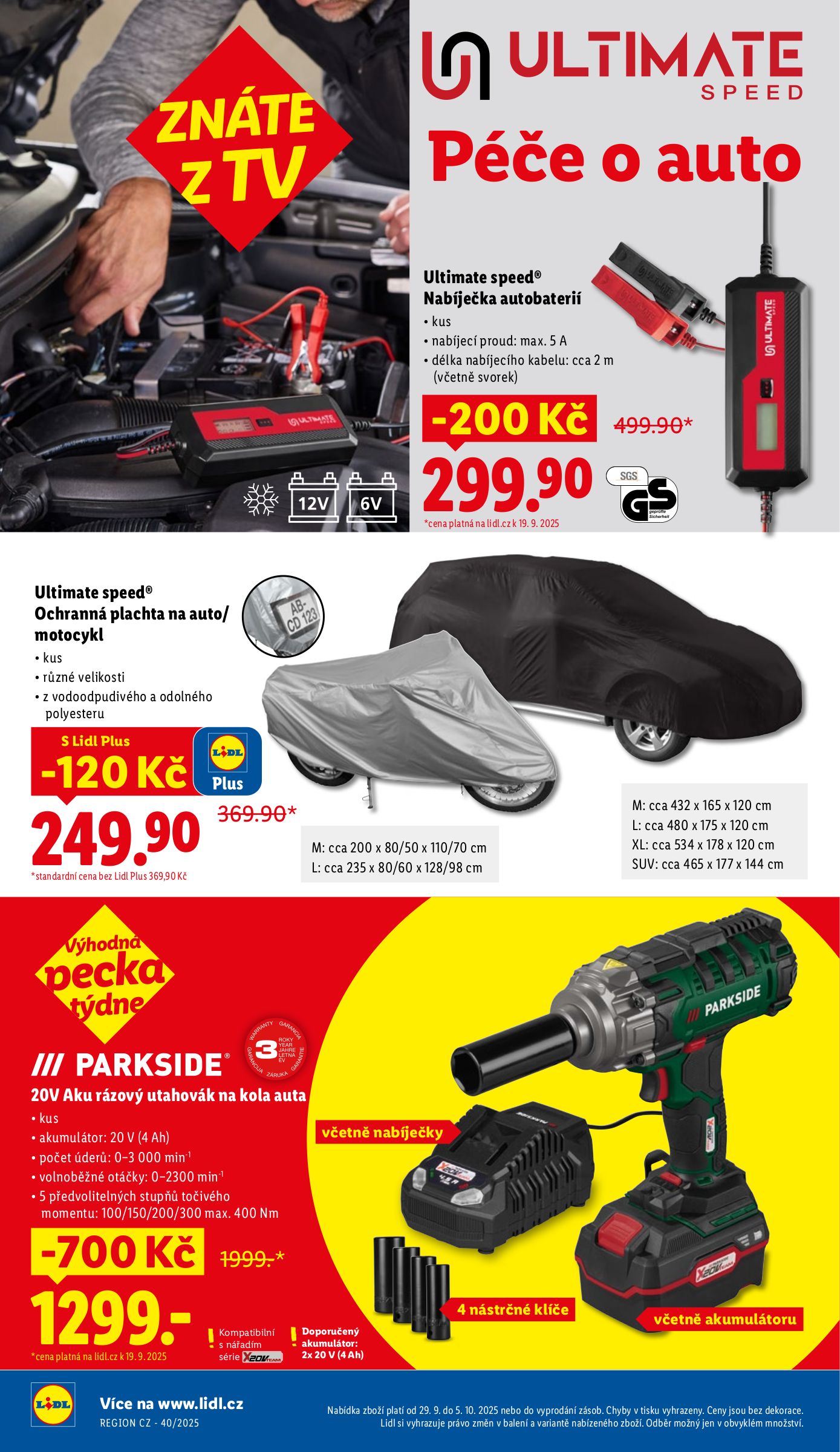 lidl - Leták Lidl - Spotřební zboží od 29.09. do 05.10. - page: 4