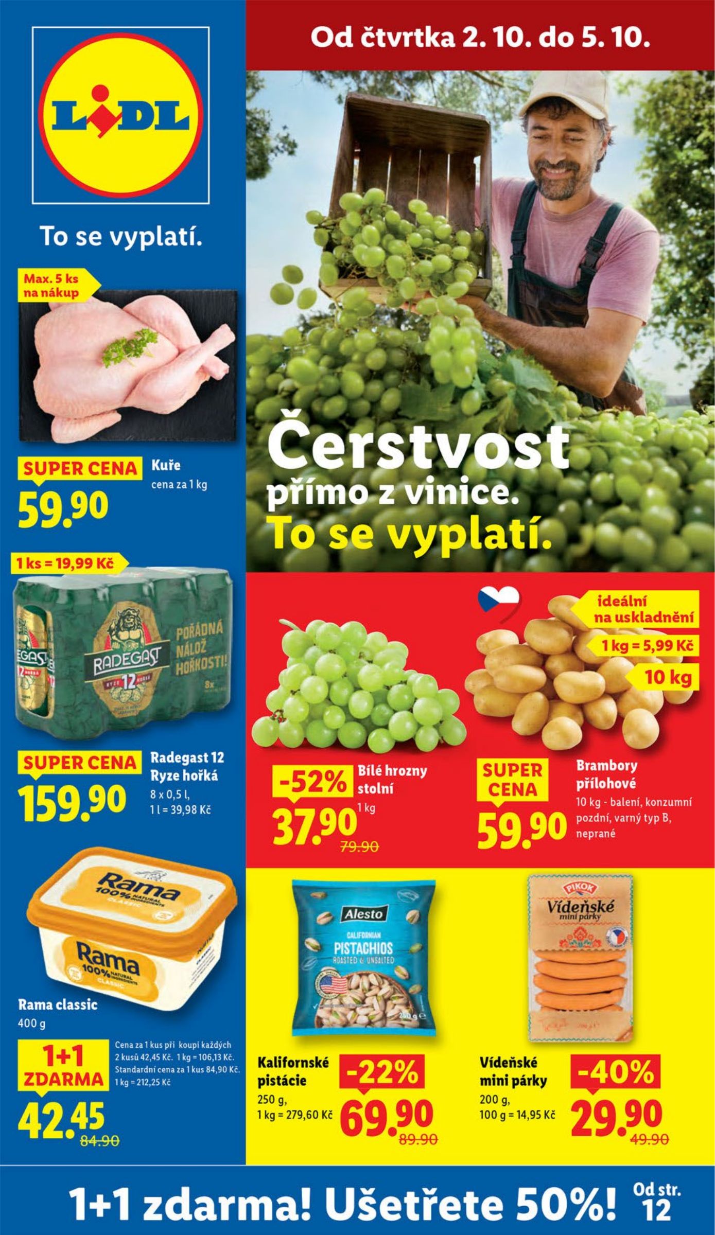 lidl - Leták Lidl od 02.10. do 05.10.