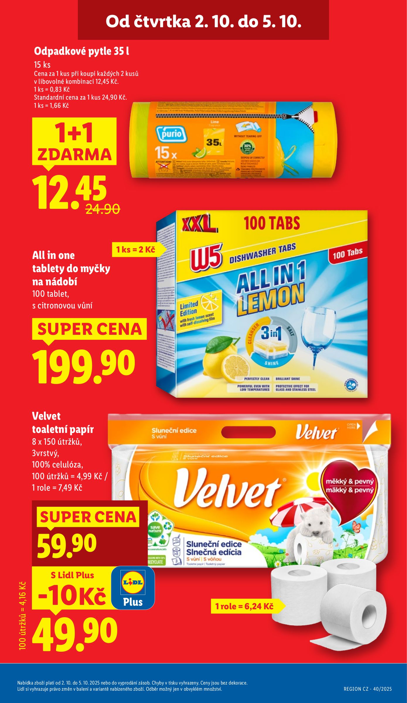 lidl - Leták Lidl od 02.10. do 05.10. - page: 3