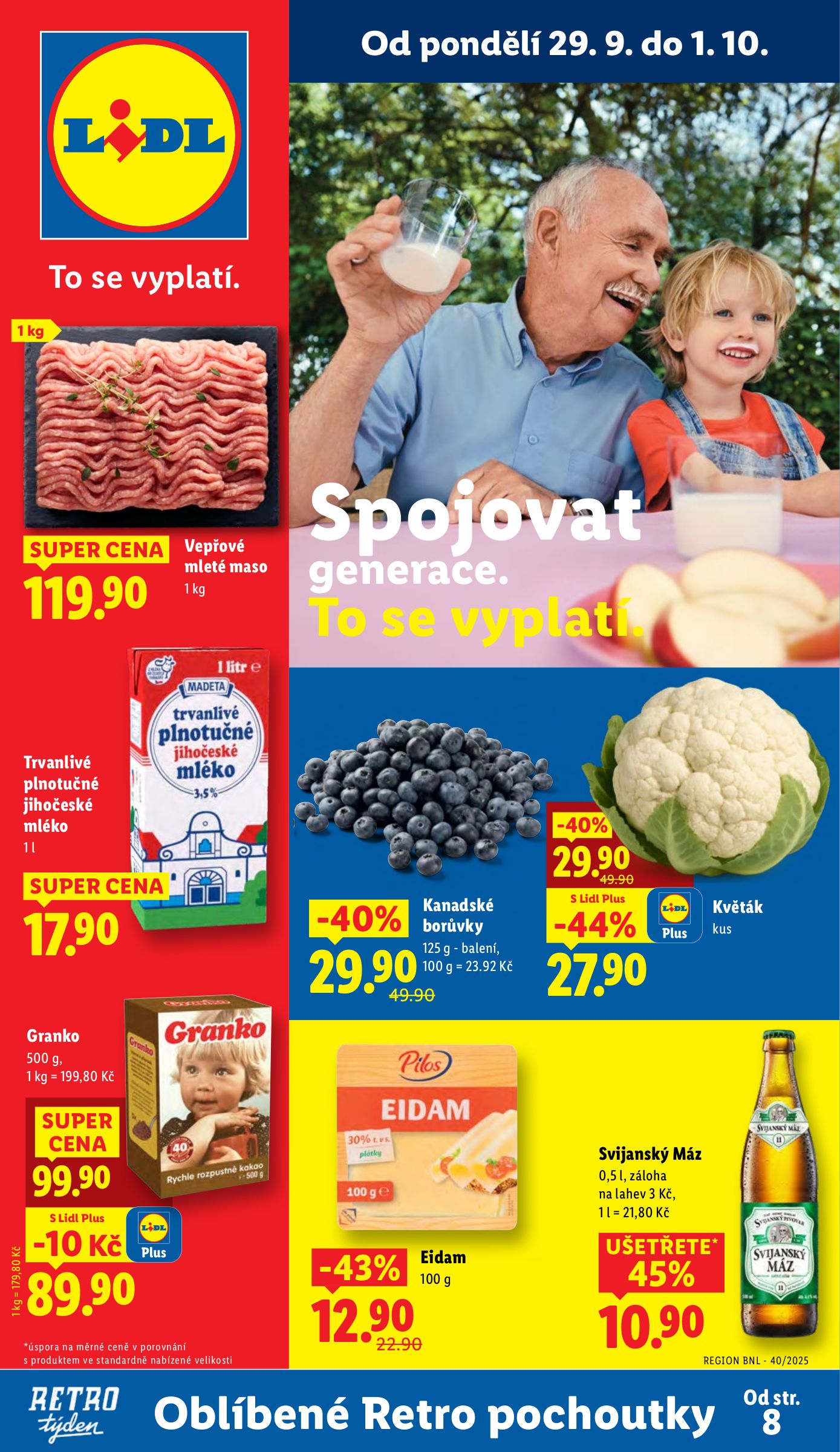 lidl - Leták Lidl od 29.09. do 01.10.