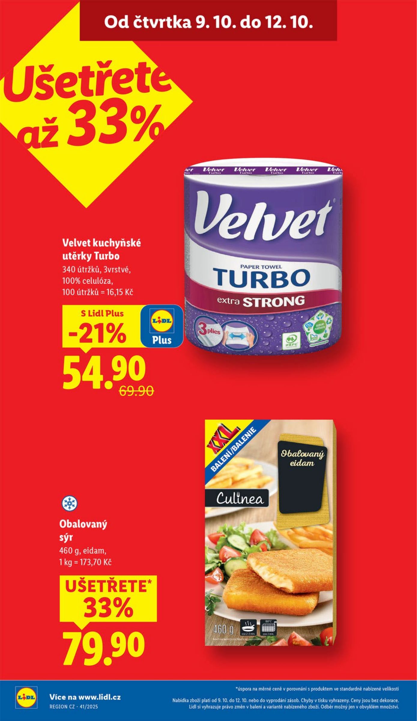 lidl - Aktuální leták Lidl od %validSinceDay% 09.10. do 12.10. - page: 4