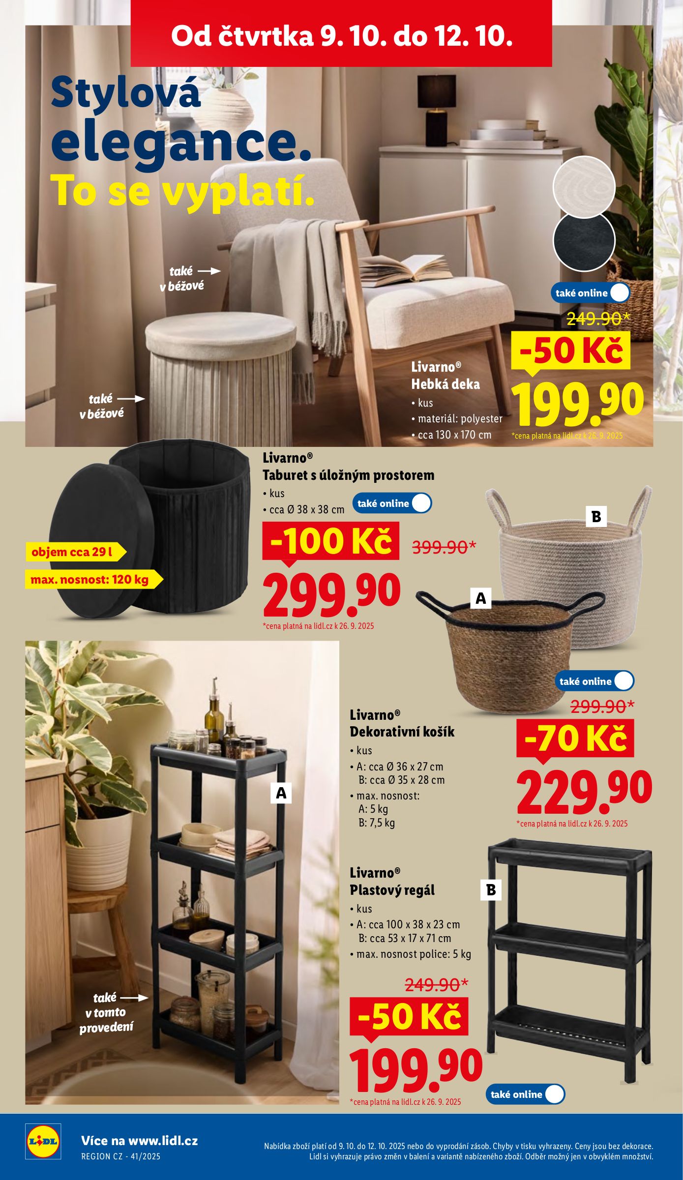 lidl - Aktuální leták Lidl od %validSinceDay% 09.10. do 12.10. - page: 34