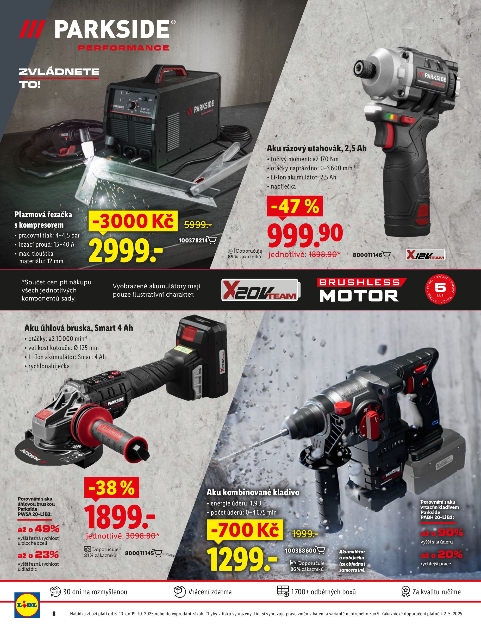 lidl - Aktuální leták Lidl - Magazín od %validSinceDay% 06.10. do 19.10. - page: 8