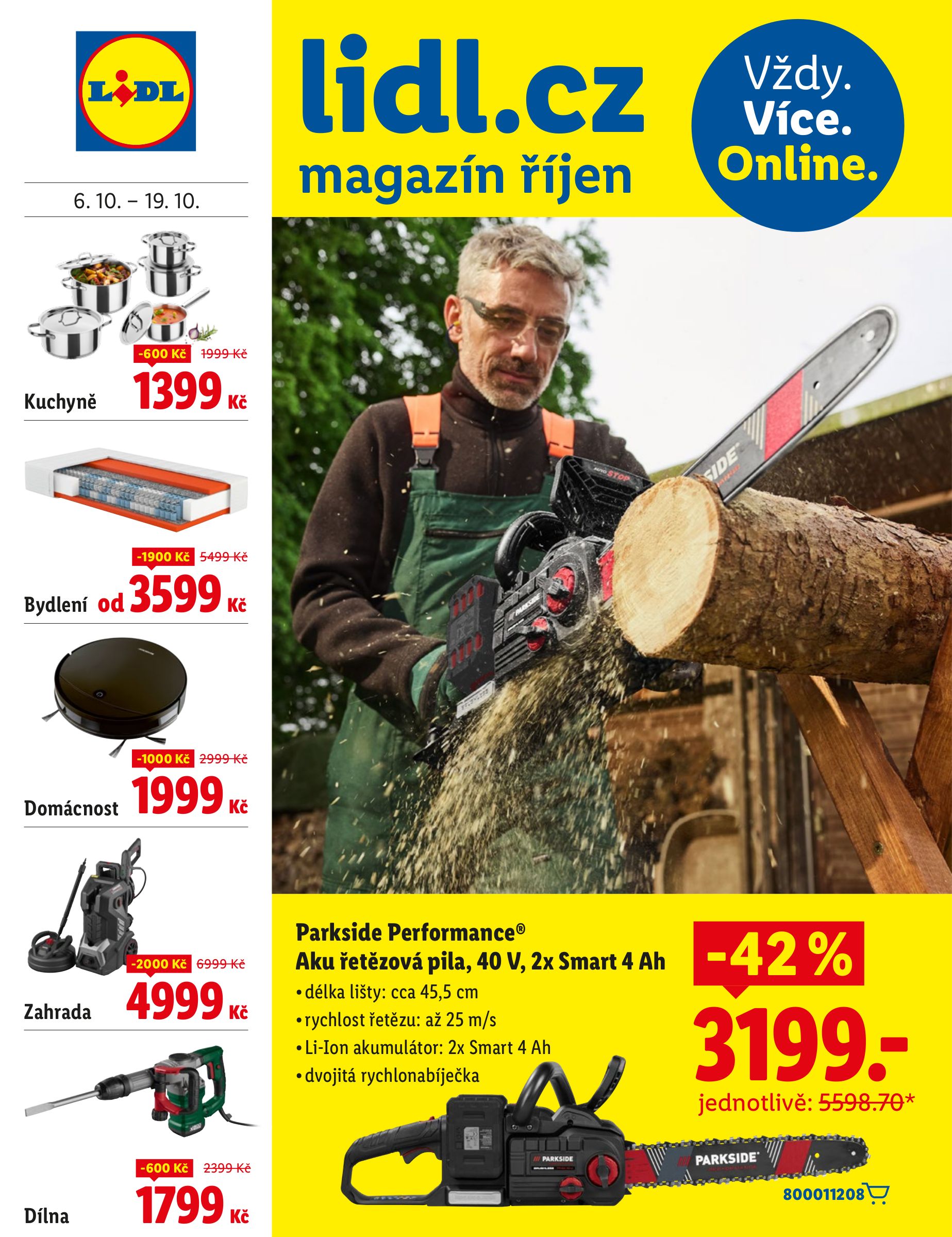lidl - Aktuální leták Lidl - Magazín od %validSinceDay% 06.10. do 19.10. - page: 1