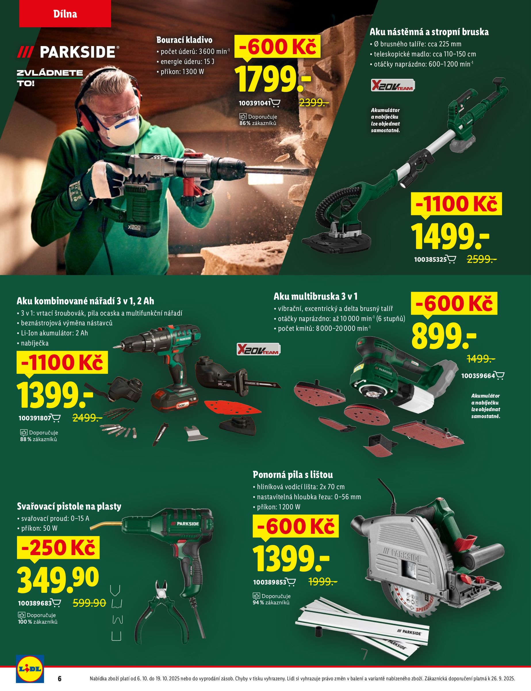 lidl - Aktuální leták Lidl - Magazín od %validSinceDay% 06.10. do 19.10. - page: 6
