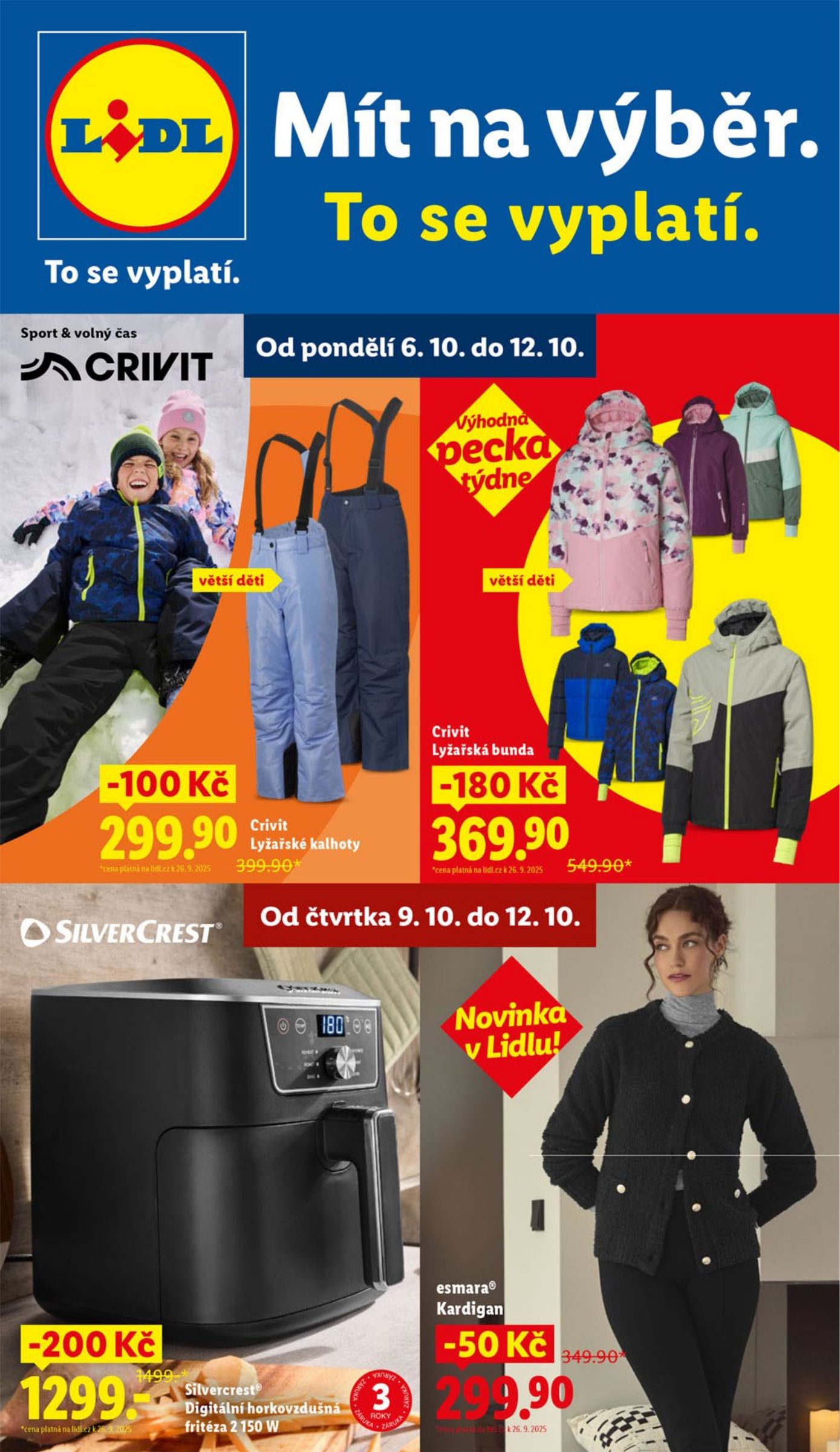 lidl - Aktuální leták Lidl - Spotřební zboží od %validSinceDay% 06.10. do 12.10.