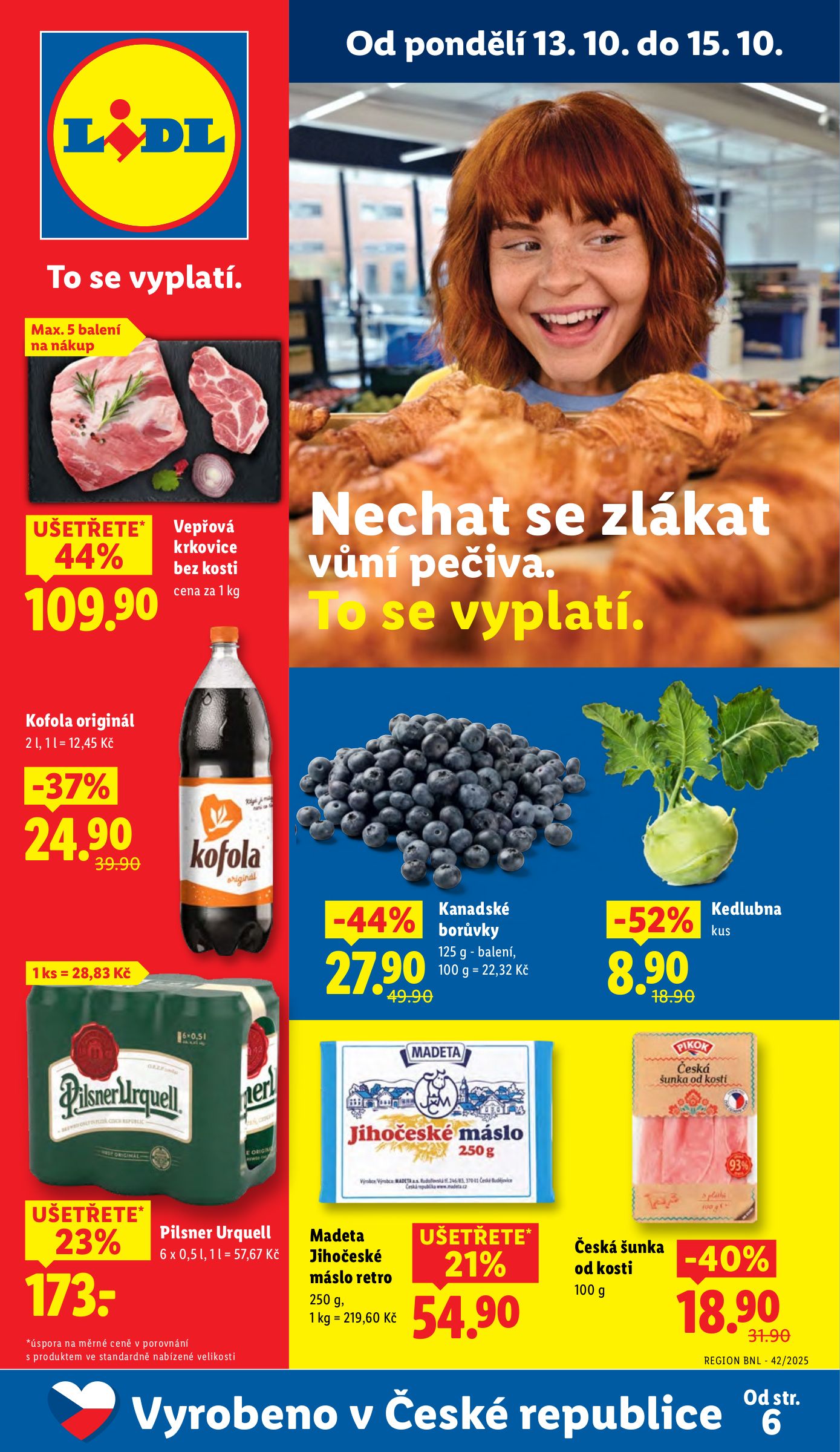 lidl - Aktuální leták Lidl od 13.10. do 15.10.