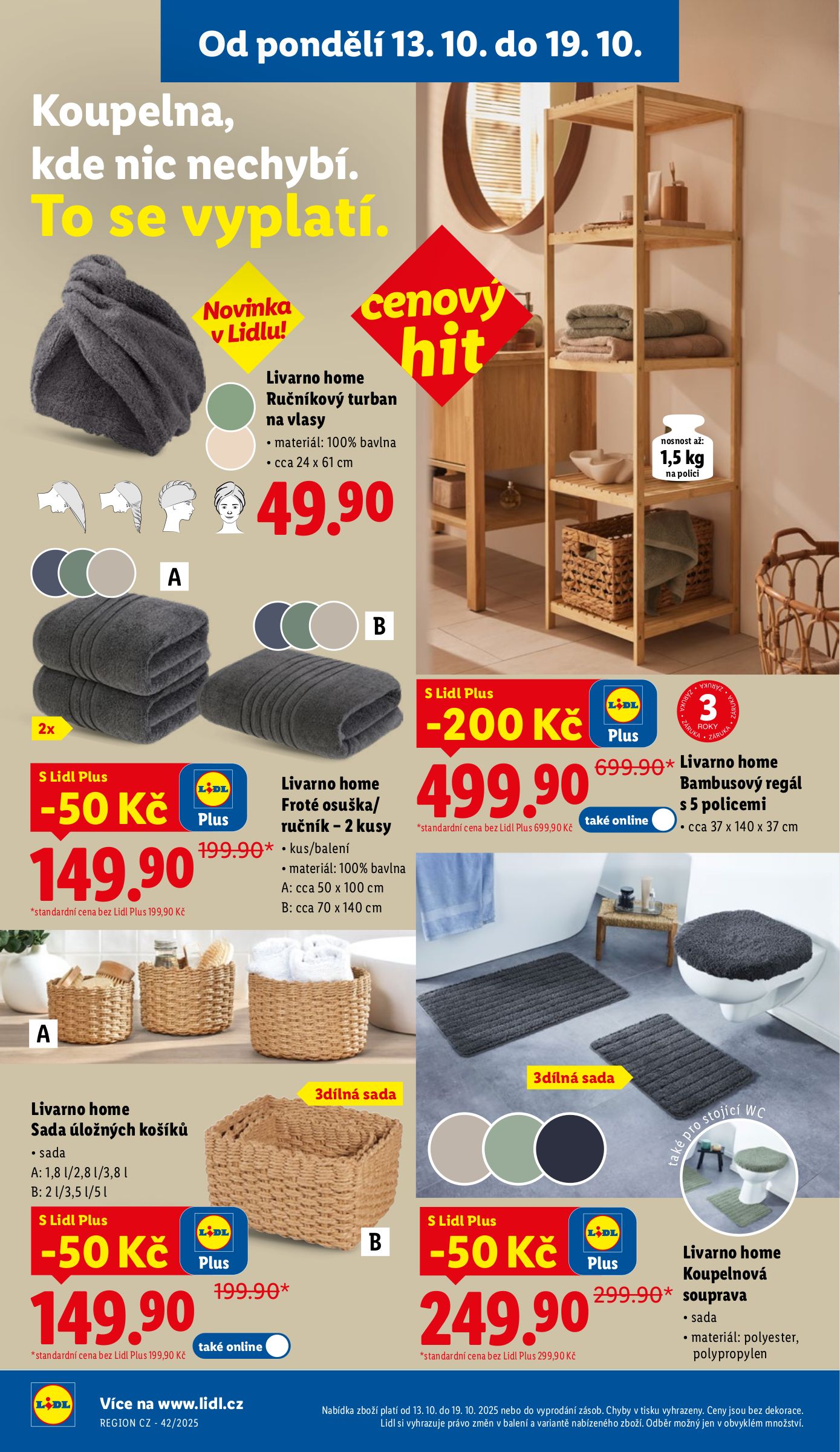 lidl - Aktuální leták Lidl od 13.10. do 15.10. - page: 34 lidl - Aktuální leták Lidl od 13.10. do 15.10. - page: 34