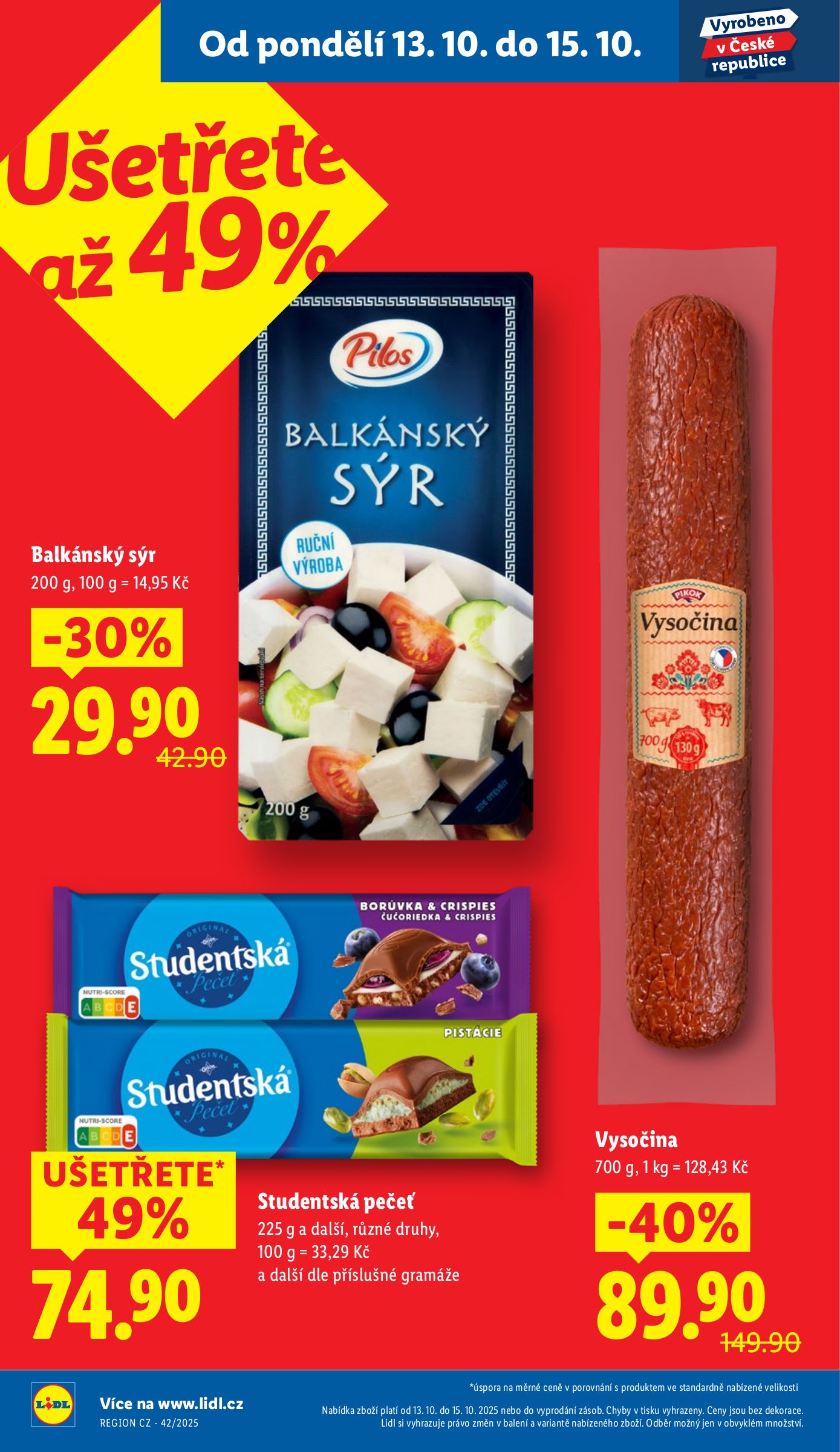 lidl - Aktuální leták Lidl od 13.10. do 15.10. - page: 2 lidl - Aktuální leták Lidl od 13.10. do 15.10. - page: 2