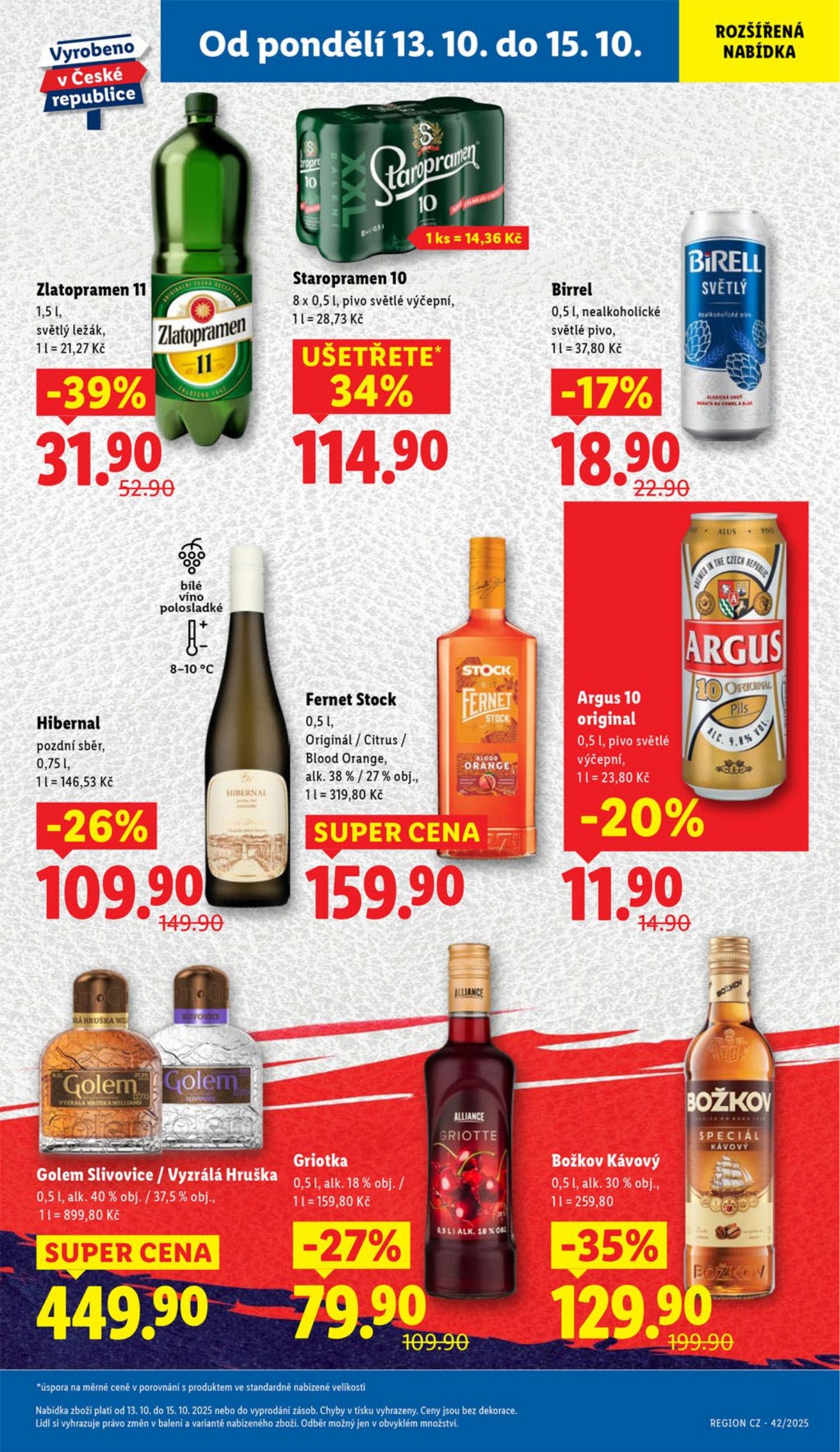 lidl - Aktuální leták Lidl od 13.10. do 15.10. - page: 19 lidl - Aktuální leták Lidl od 13.10. do 15.10. - page: 19