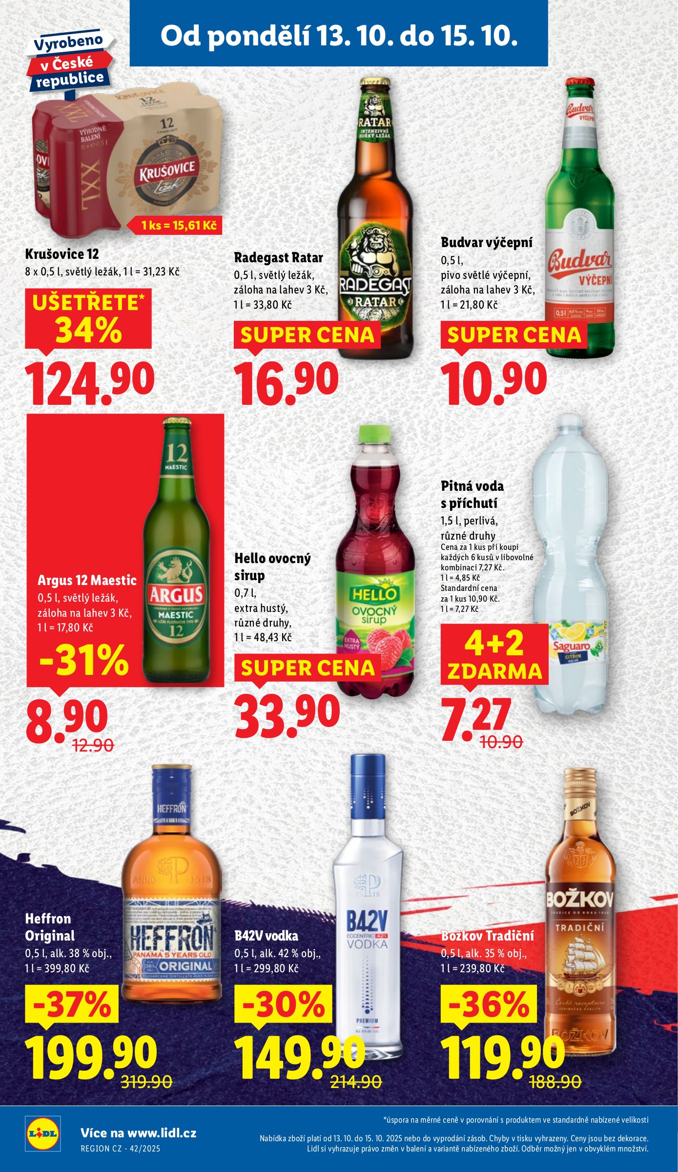 lidl - Aktuální leták Lidl od 13.10. do 15.10. - page: 16 lidl - Aktuální leták Lidl od 13.10. do 15.10. - page: 16