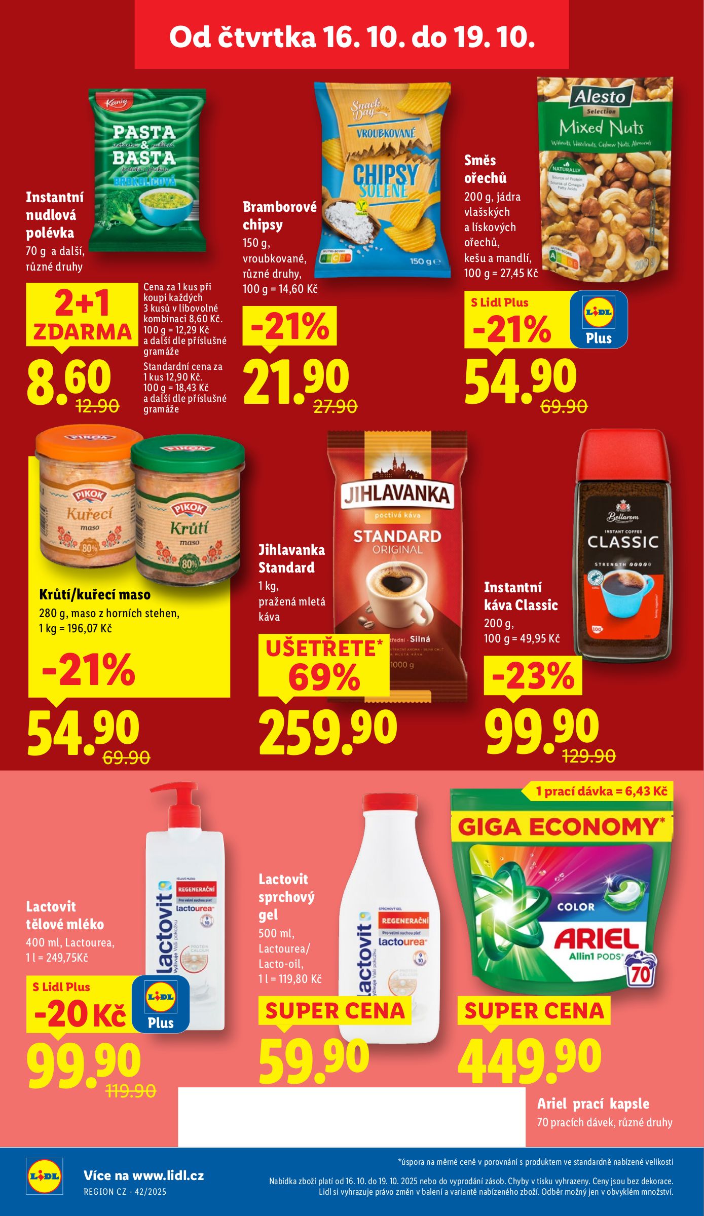 lidl - Aktuální leták Lidl od 16.10. do 19.10. - page: 16 lidl - Aktuální leták Lidl od 16.10. do 19.10. - page: 16