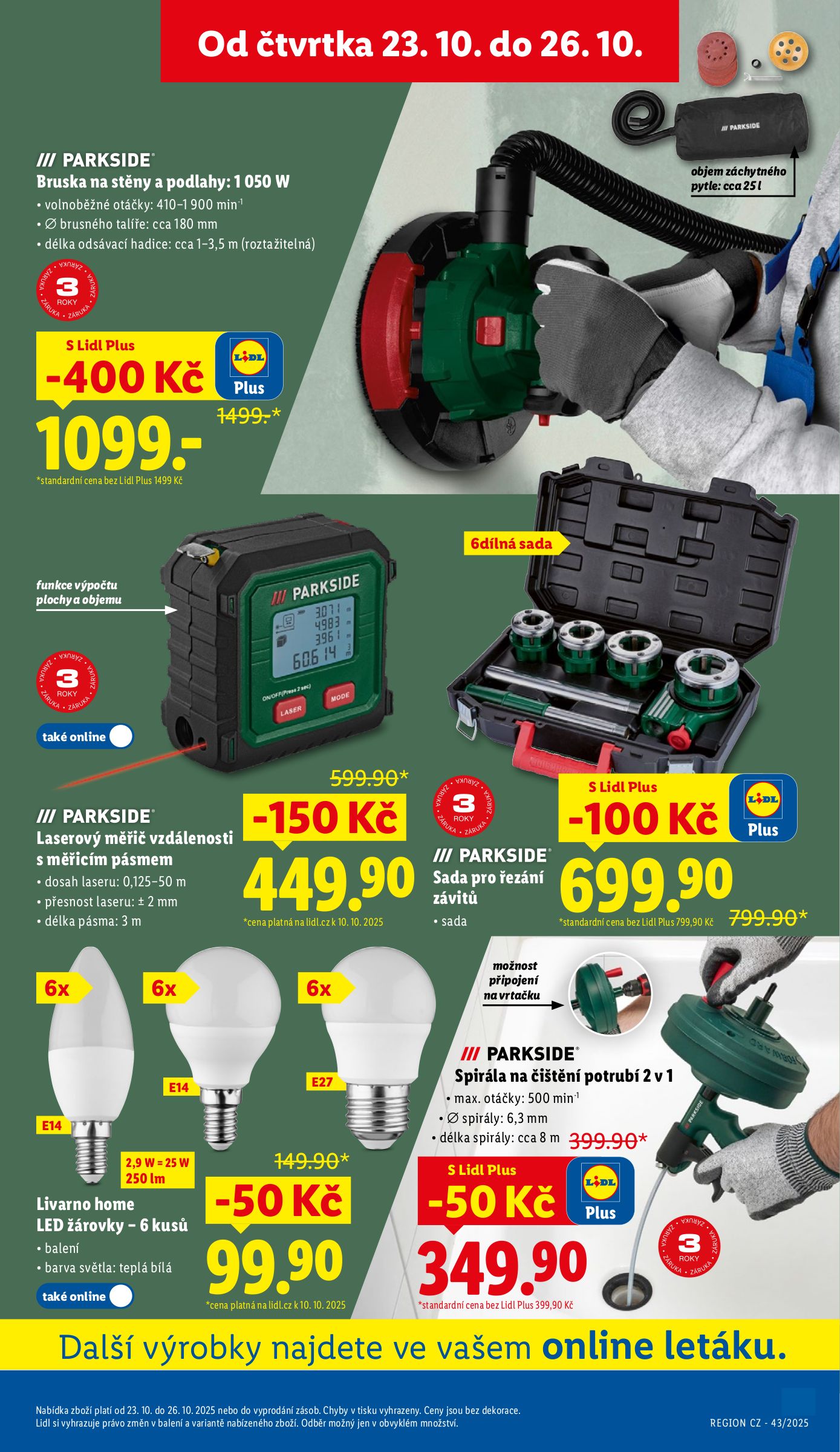 lidl - Aktuální leták Lidl od 23.10. do 26.10. - page: 43 lidl - Aktuální leták Lidl od 23.10. do 26.10. - page: 43
