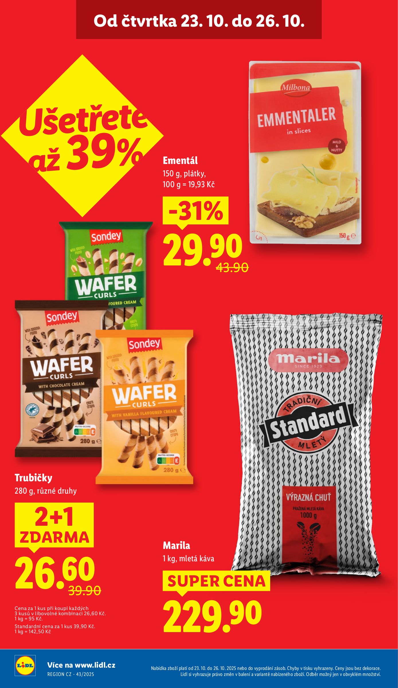 lidl - Aktuální leták Lidl od 23.10. do 26.10. - page: 2 lidl - Aktuální leták Lidl od 23.10. do 26.10. - page: 2