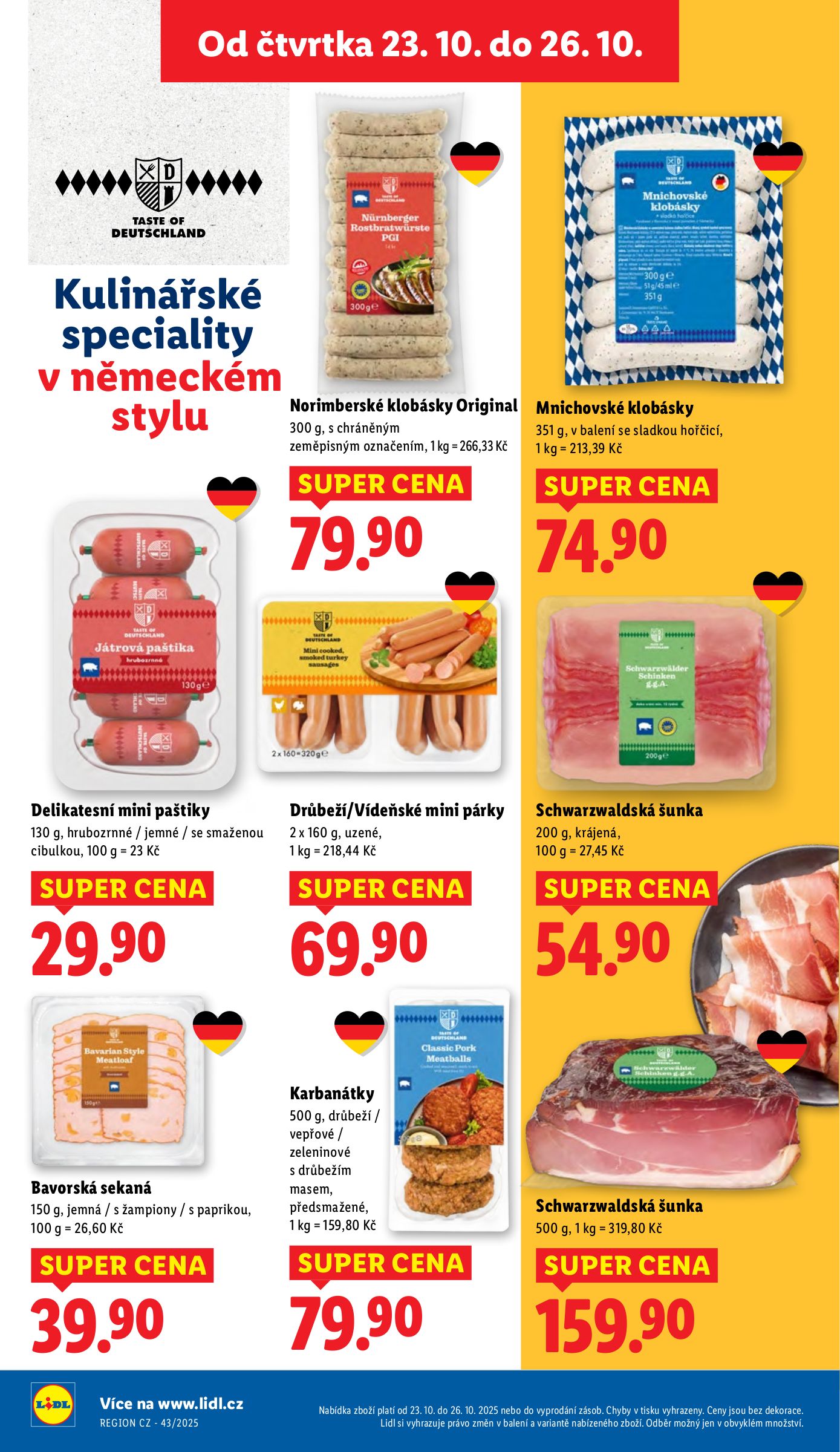 lidl - Aktuální leták Lidl od 23.10. do 26.10. - page: 14 lidl - Aktuální leták Lidl od 23.10. do 26.10. - page: 14