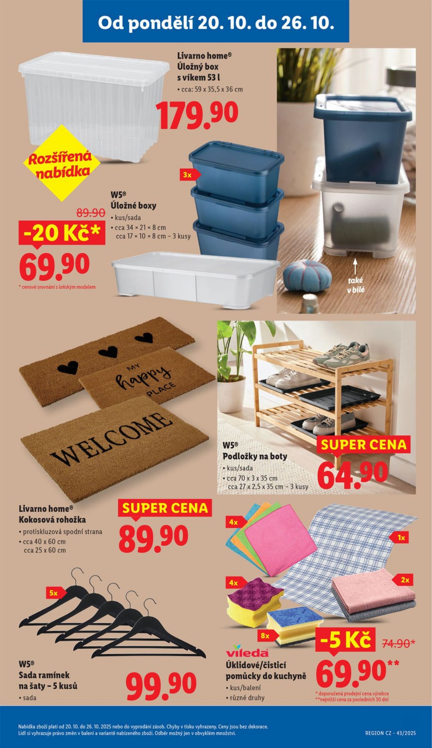 lidl - Aktuální leták Lidl od 20.10. do 22.10. - page: 43 lidl - Aktuální leták Lidl od 20.10. do 22.10. - page: 43