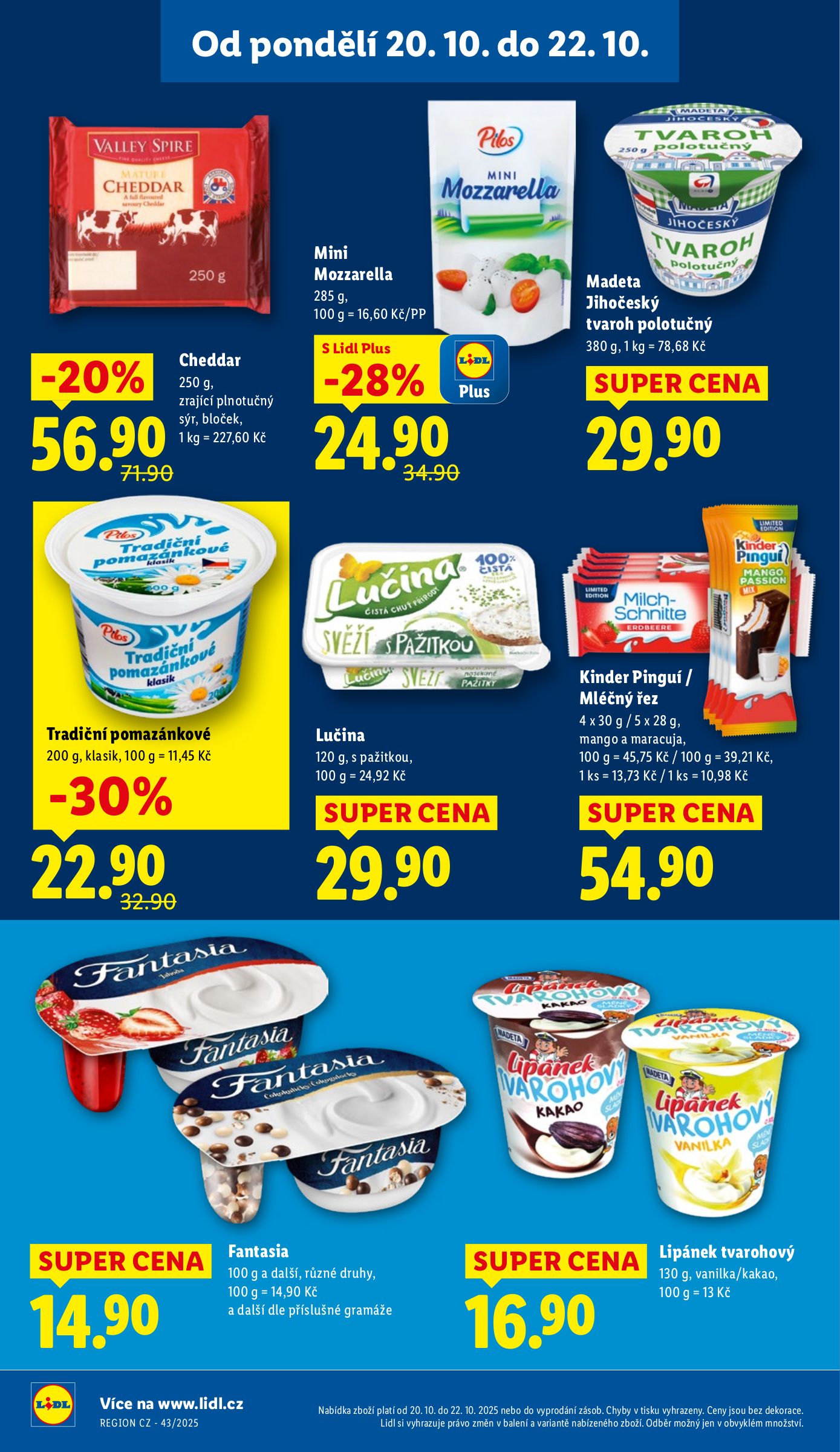 lidl - Aktuální leták Lidl od 20.10. do 22.10. - page: 22 lidl - Aktuální leták Lidl od 20.10. do 22.10. - page: 22