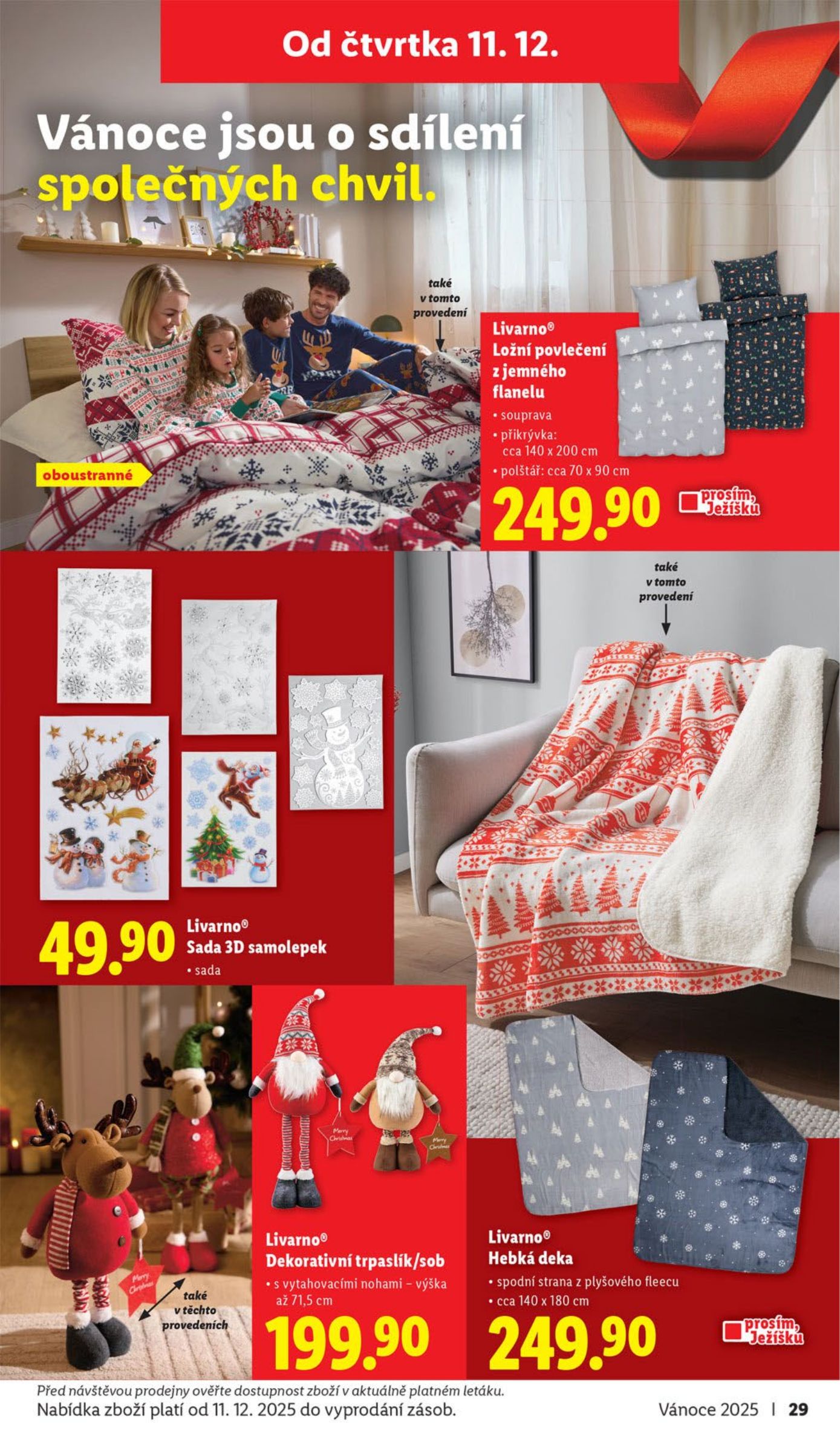 lidl - Aktuální leták Lidl - Veselé Vánoce od 20.10. do 21.12. - page: 29