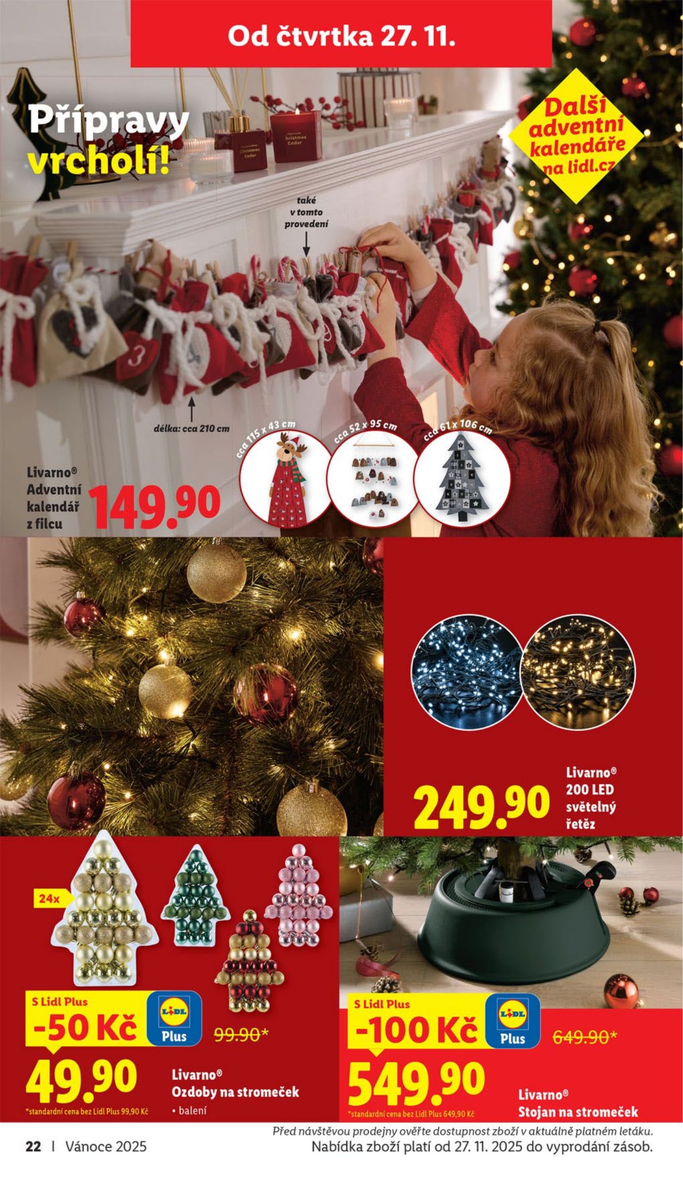 lidl - Aktuální leták Lidl - Veselé Vánoce od 20.10. do 21.12. - page: 22