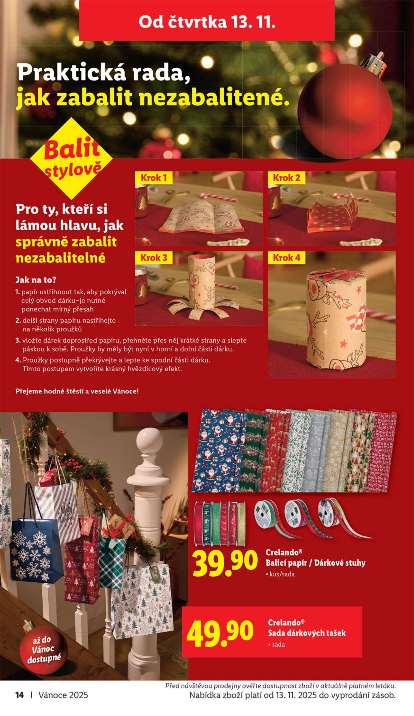 lidl - Aktuální leták Lidl - Veselé Vánoce od 20.10. do 21.12. - page: 14
