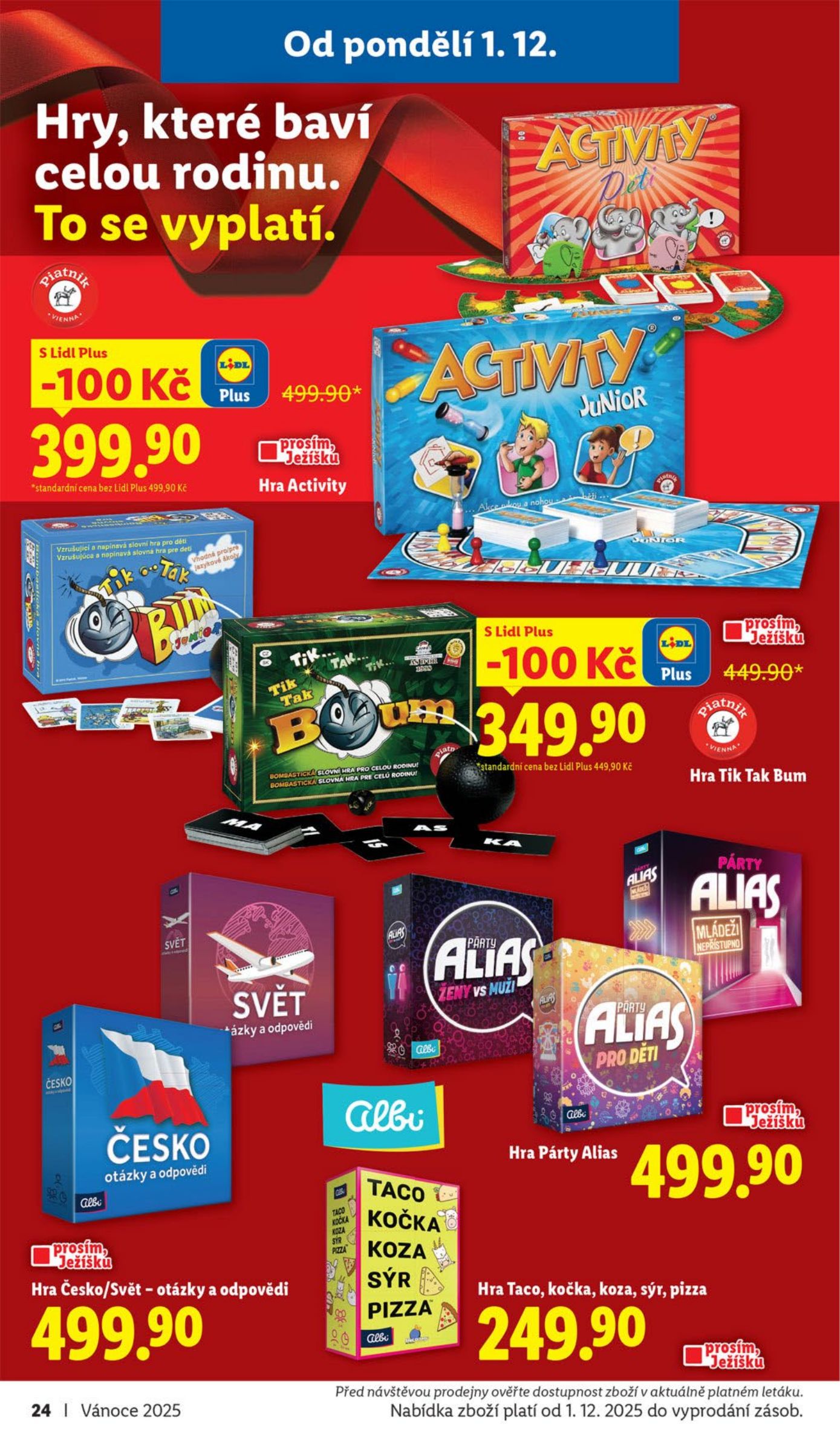 lidl - Aktuální leták Lidl - Veselé Vánoce od 20.10. do 21.12. - page: 24