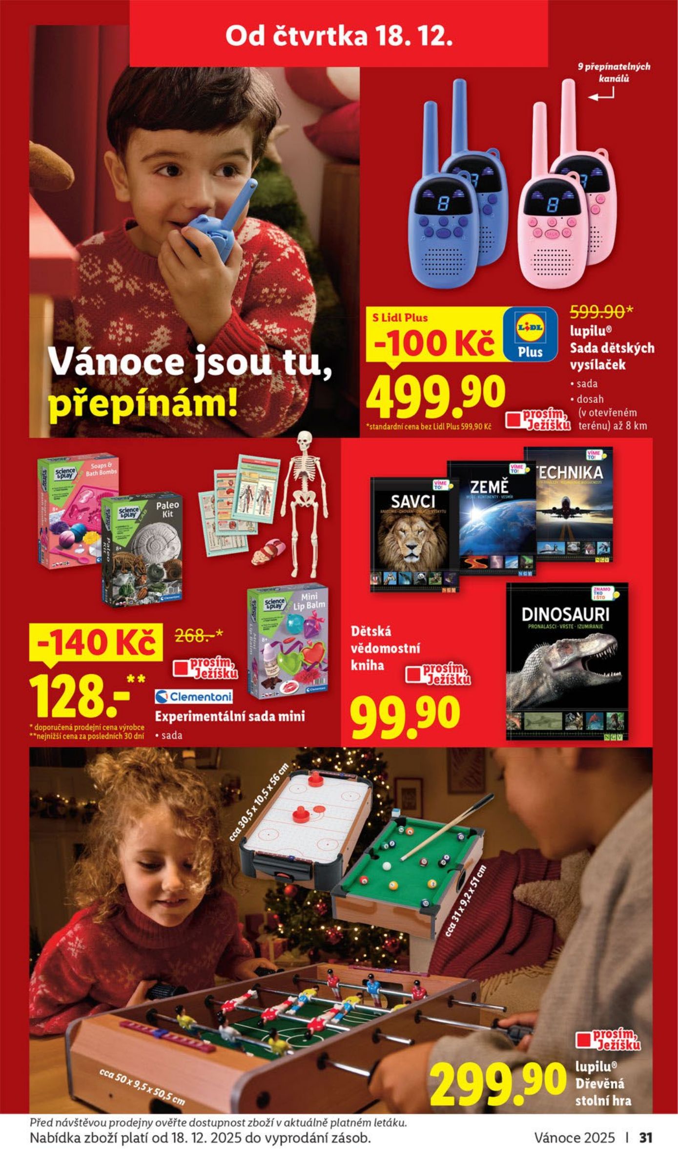 lidl - Aktuální leták Lidl - Veselé Vánoce od 20.10. do 21.12. - page: 31