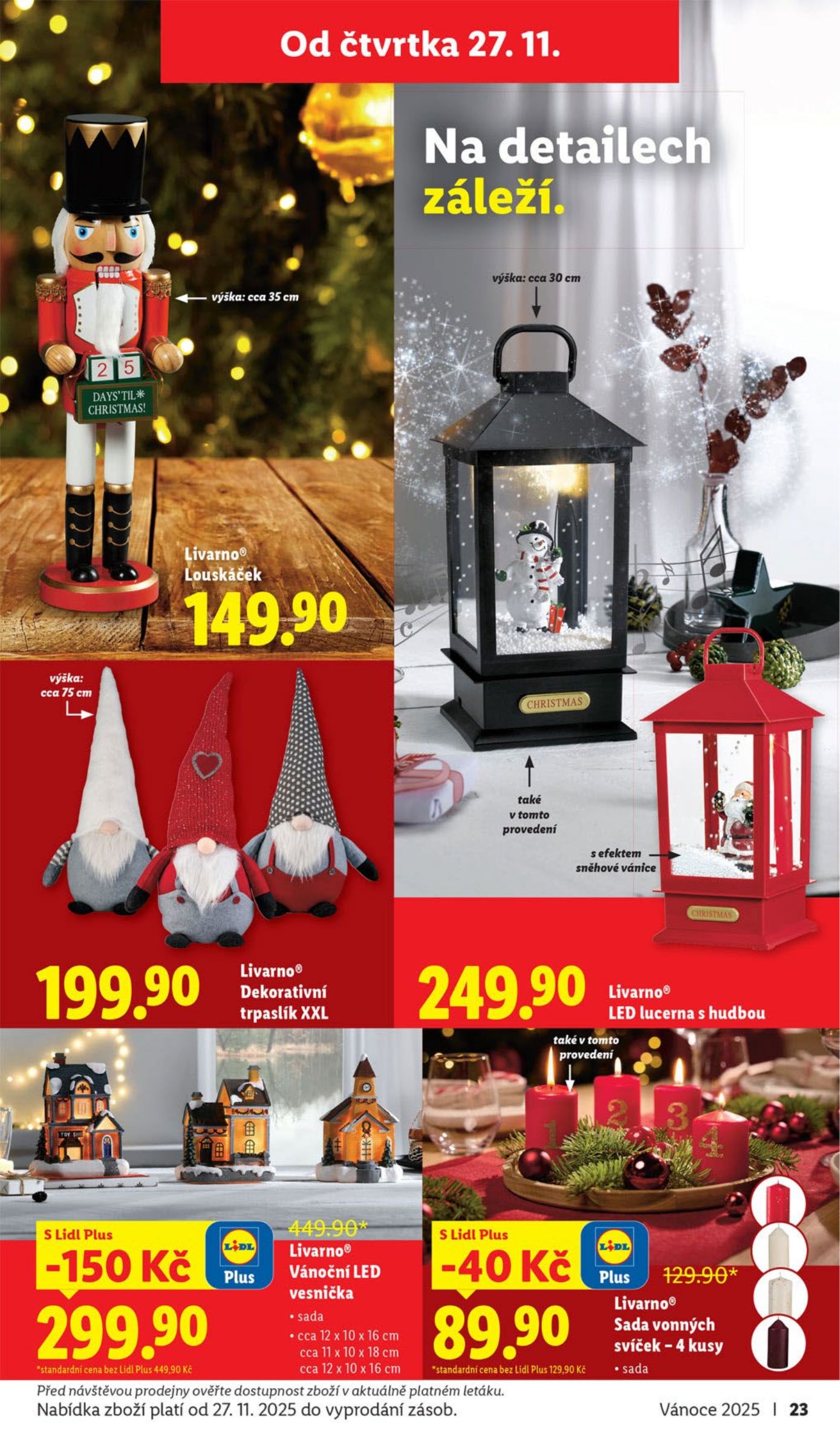 lidl - Aktuální leták Lidl - Veselé Vánoce od 20.10. do 21.12. - page: 23