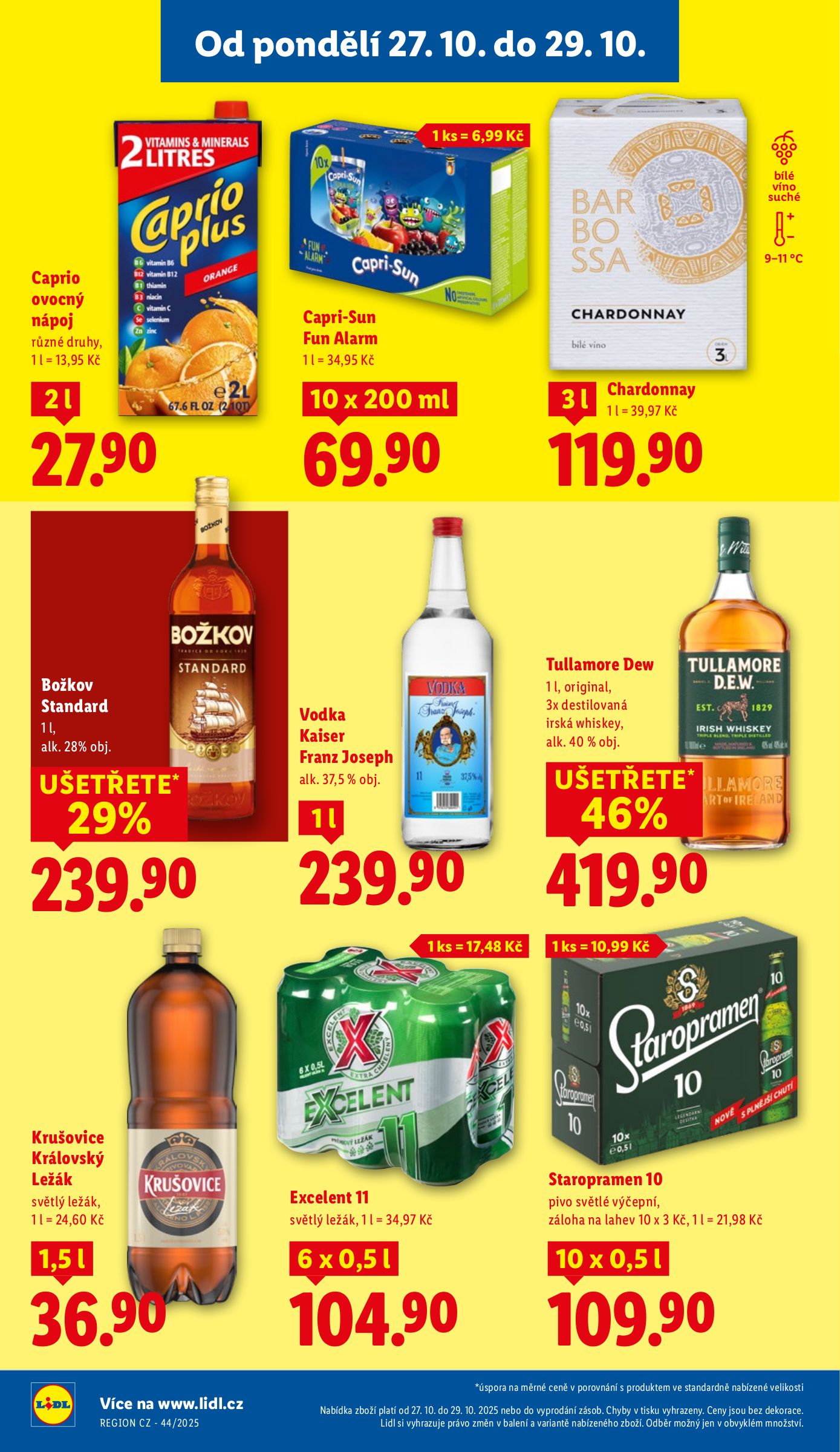 lidl - Aktuální leták Lidl od 27.10. do 29.10. - page: 16 lidl - Aktuální leták Lidl od 27.10. do 29.10. - page: 16
