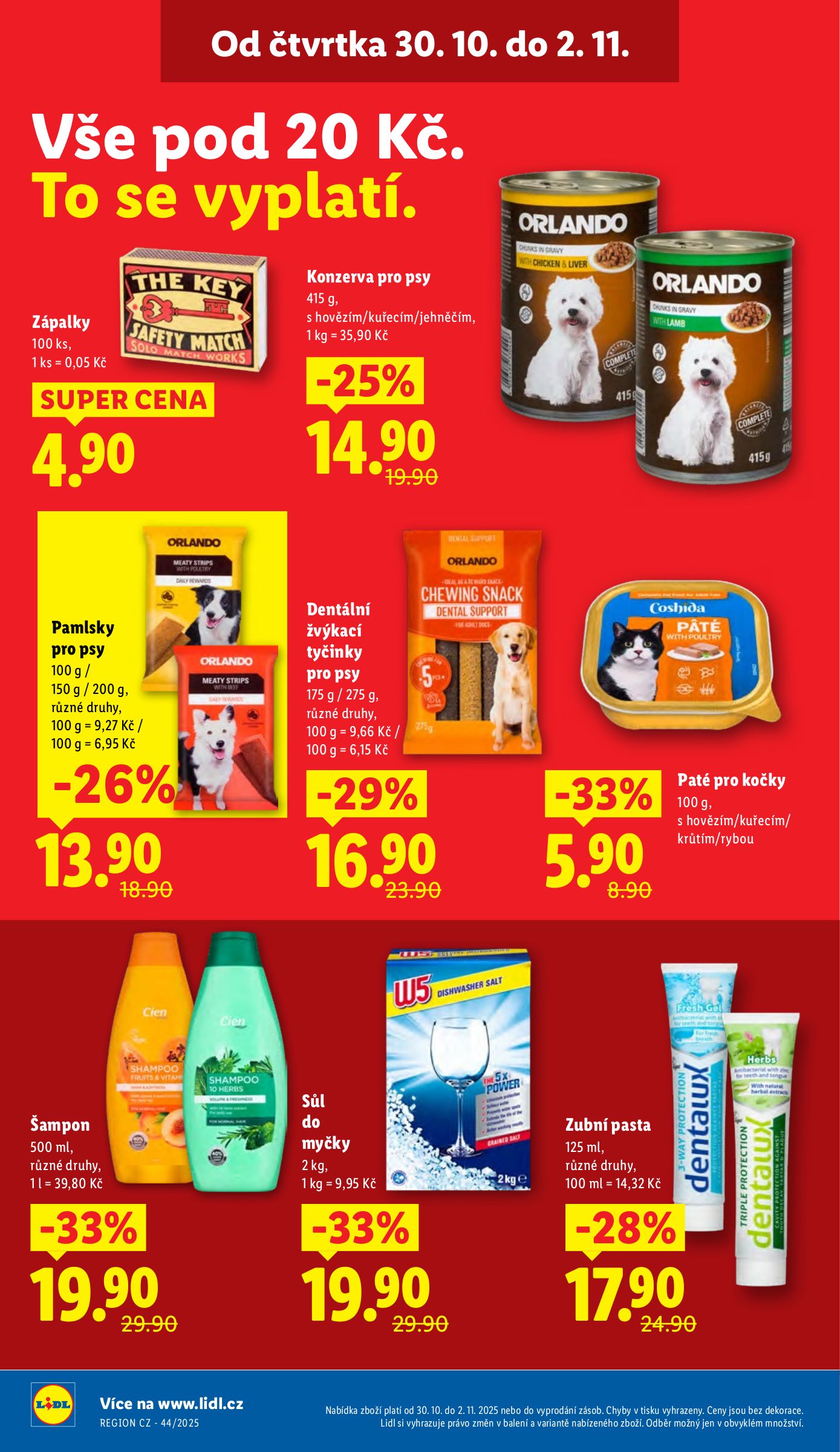 lidl - Aktuální leták Lidl od 30.10. do 02.11. - page: 20 lidl - Aktuální leták Lidl od 30.10. do 02.11. - page: 20