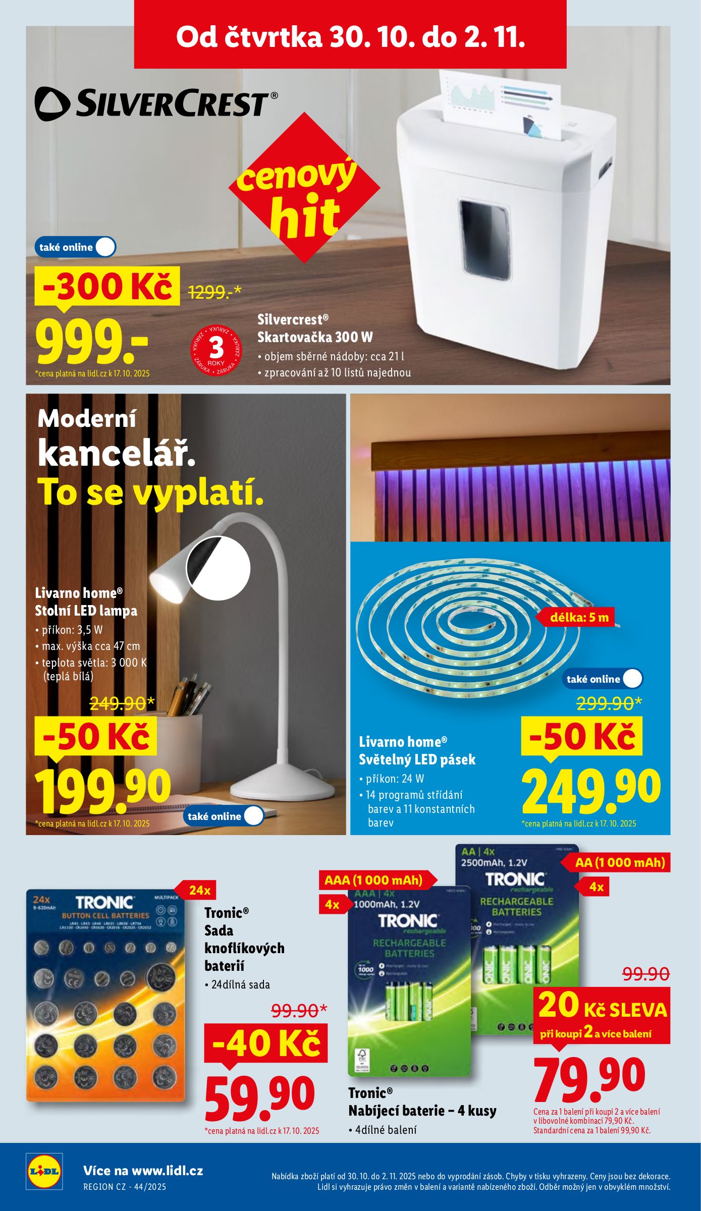 lidl - Aktuální leták Lidl - Spotřební zboží od 27.10. do 02.11. - page: 36 lidl - Aktuální leták Lidl - Spotřební zboží od 27.10. do 02.11. - page: 36