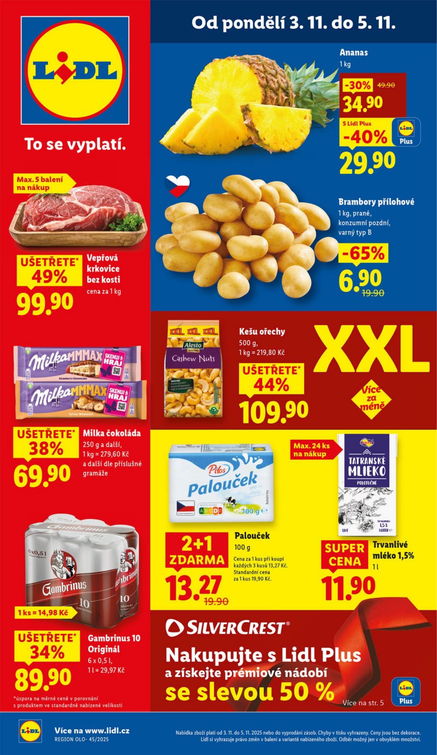 lidl - Aktuální leták Lidl - Spotřební zboží od 03.11. do 05.11.