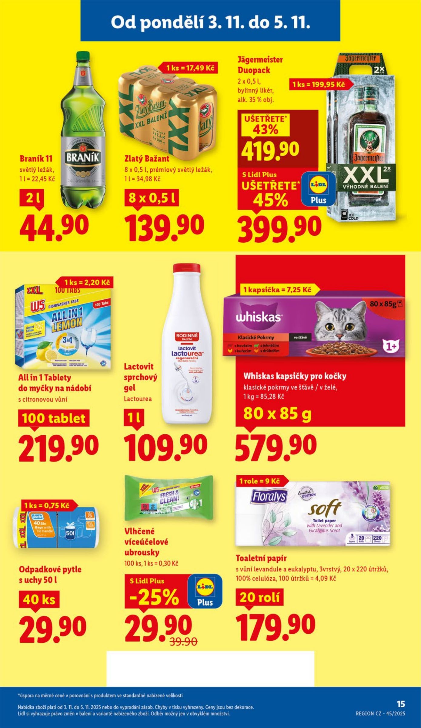 lidl - Aktuální leták Lidl - Spotřební zboží od 03.11. do 05.11. - page: 15