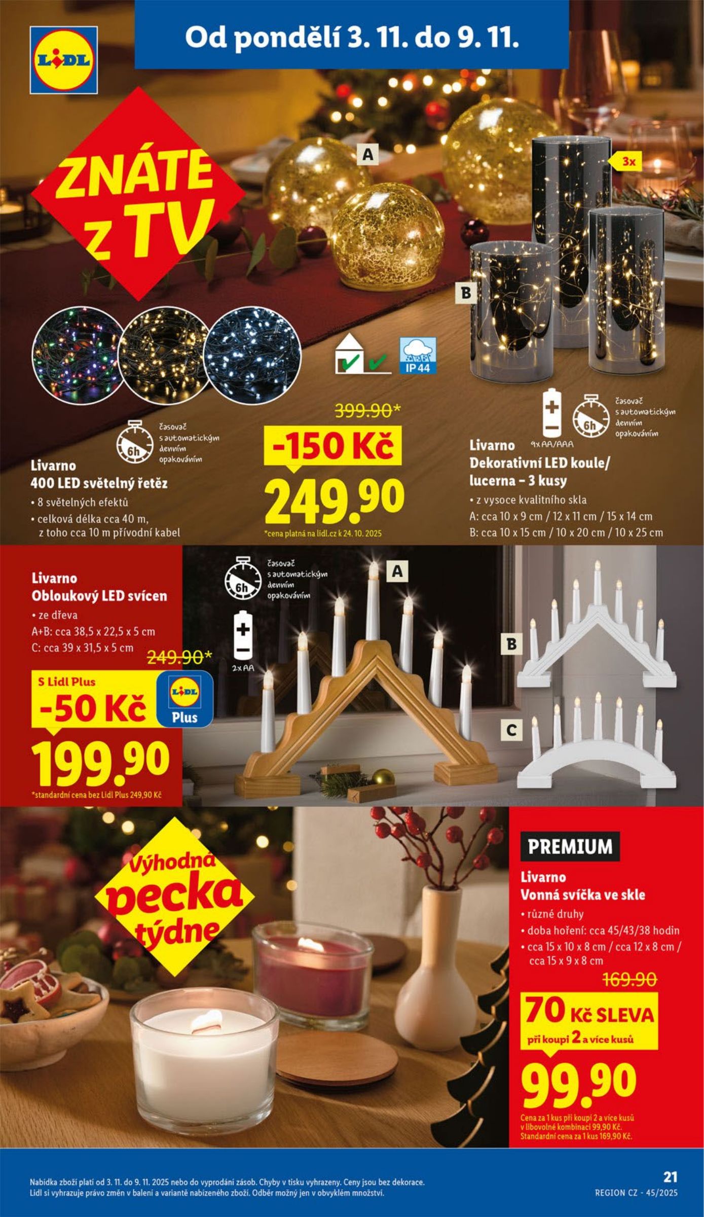 lidl - Aktuální leták Lidl - Spotřební zboží od 03.11. do 05.11. - page: 21